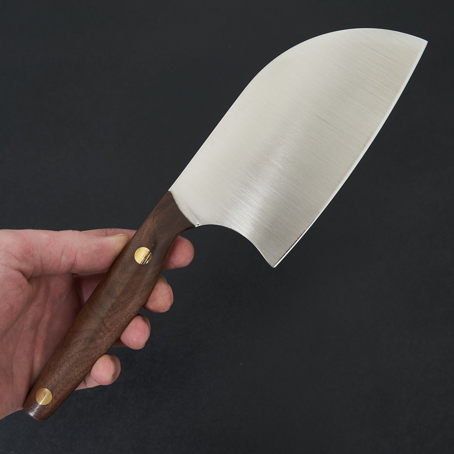 6” Brad Leone "Little B" Chinese Santoku Cleaver-Knife-LamsonSharp-Carbon Knife Co