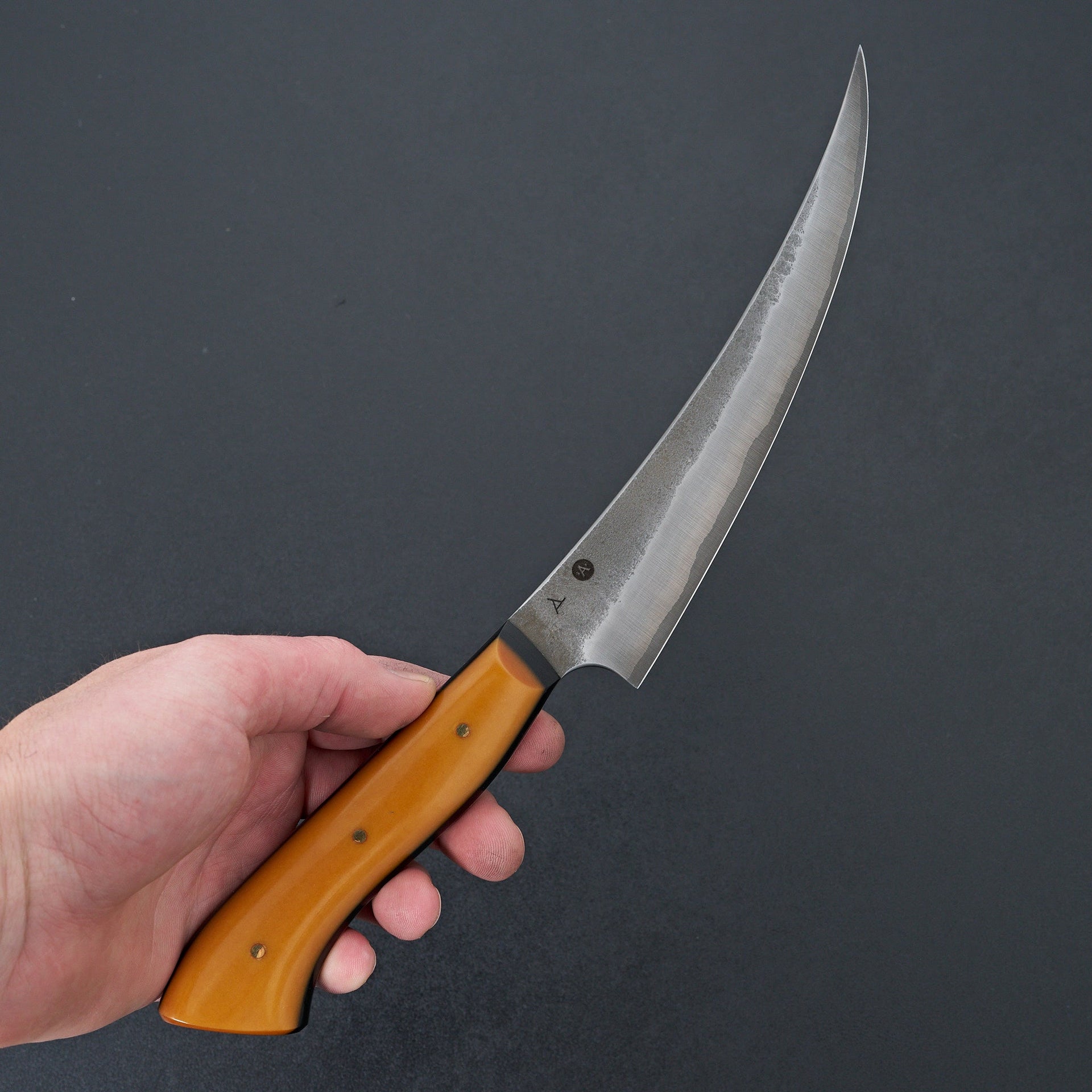Acre Forge 7.375" Boning Micarta by Jamison-Knife-Acre Forge-Carbon Knife Co
