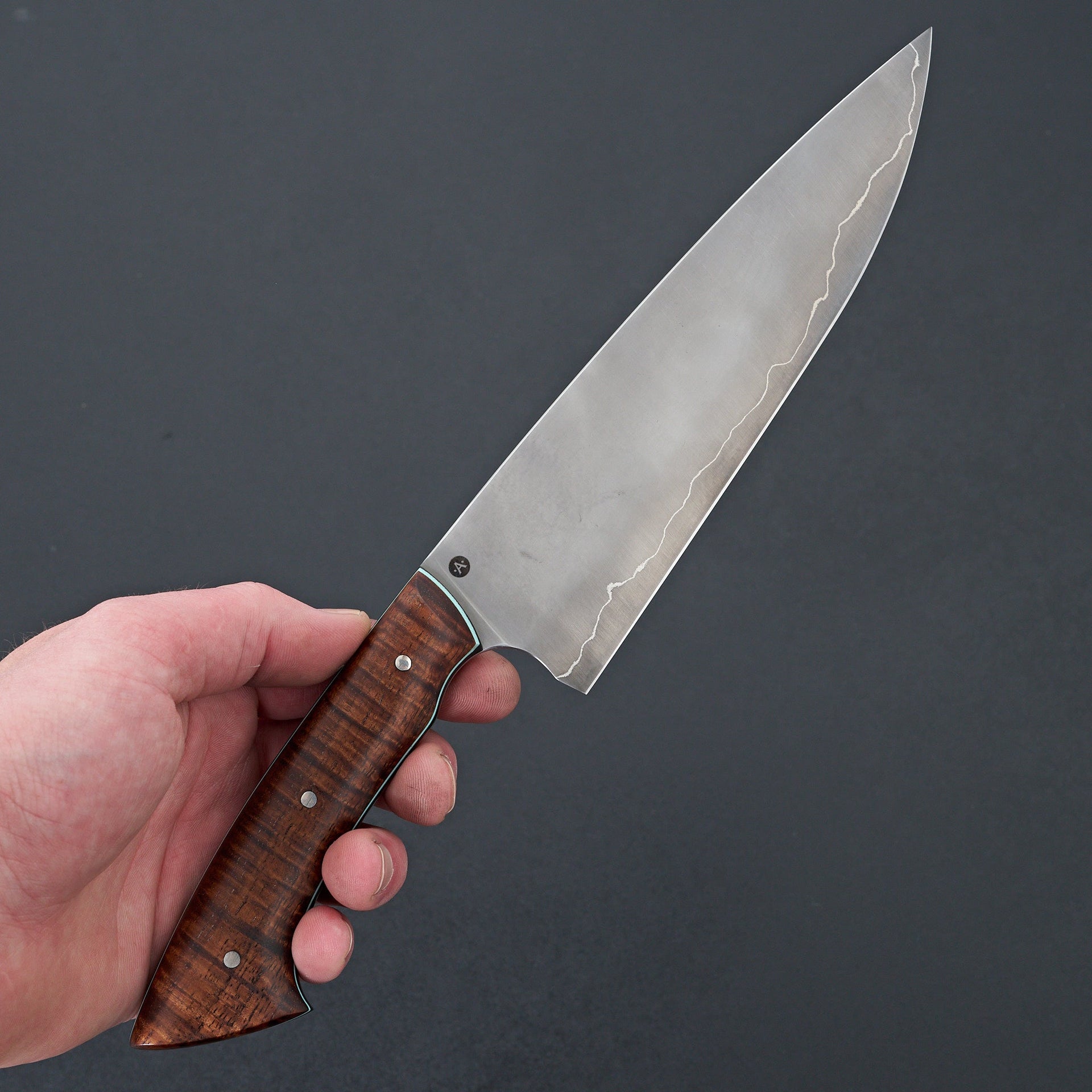 Acre Forge 7.375" Chef Koa by Shamus-Knife-Acre Forge-Carbon Knife Co