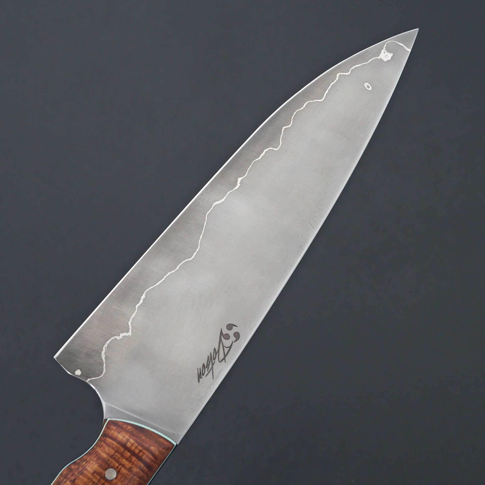 Acre Forge 7.375" Chef Koa by Shamus-Knife-Acre Forge-Carbon Knife Co