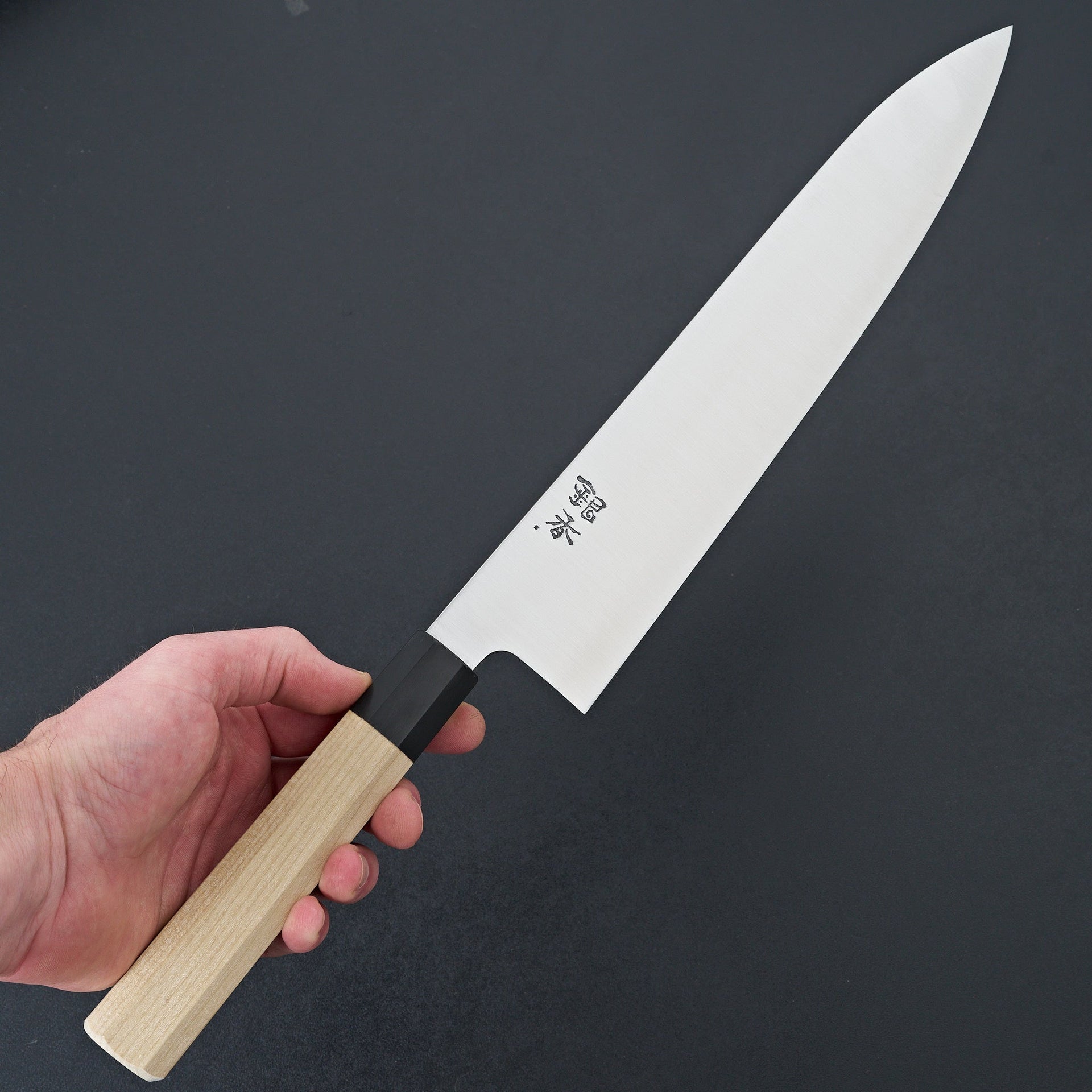 Ashi Ginga Stainless Gyuto 300mm-Knife-Ashi Hamono-Carbon Knife Co