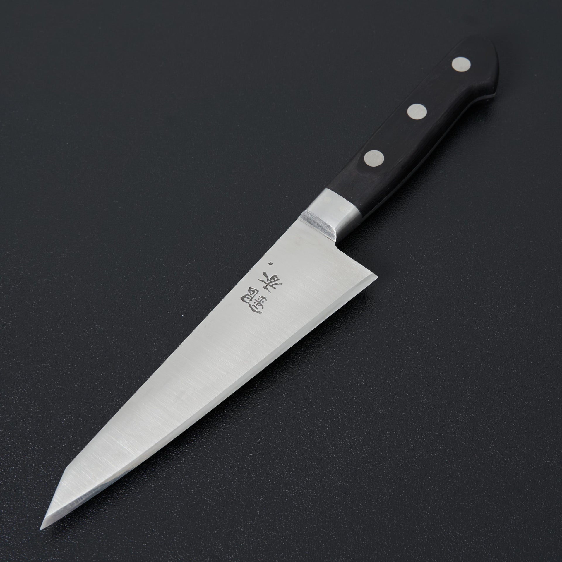 Ashi Ginga Stainless LEFT Western Honesuki 150mm-Knife-Ashi Hamono-Carbon Knife Co