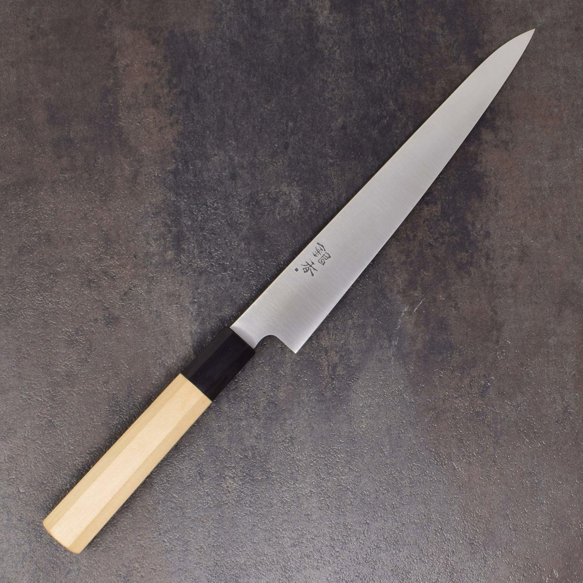 Ashi Ginga Stainless Sujihiki 240mm-Knife-Ashi Hamono-Carbon Knife Co