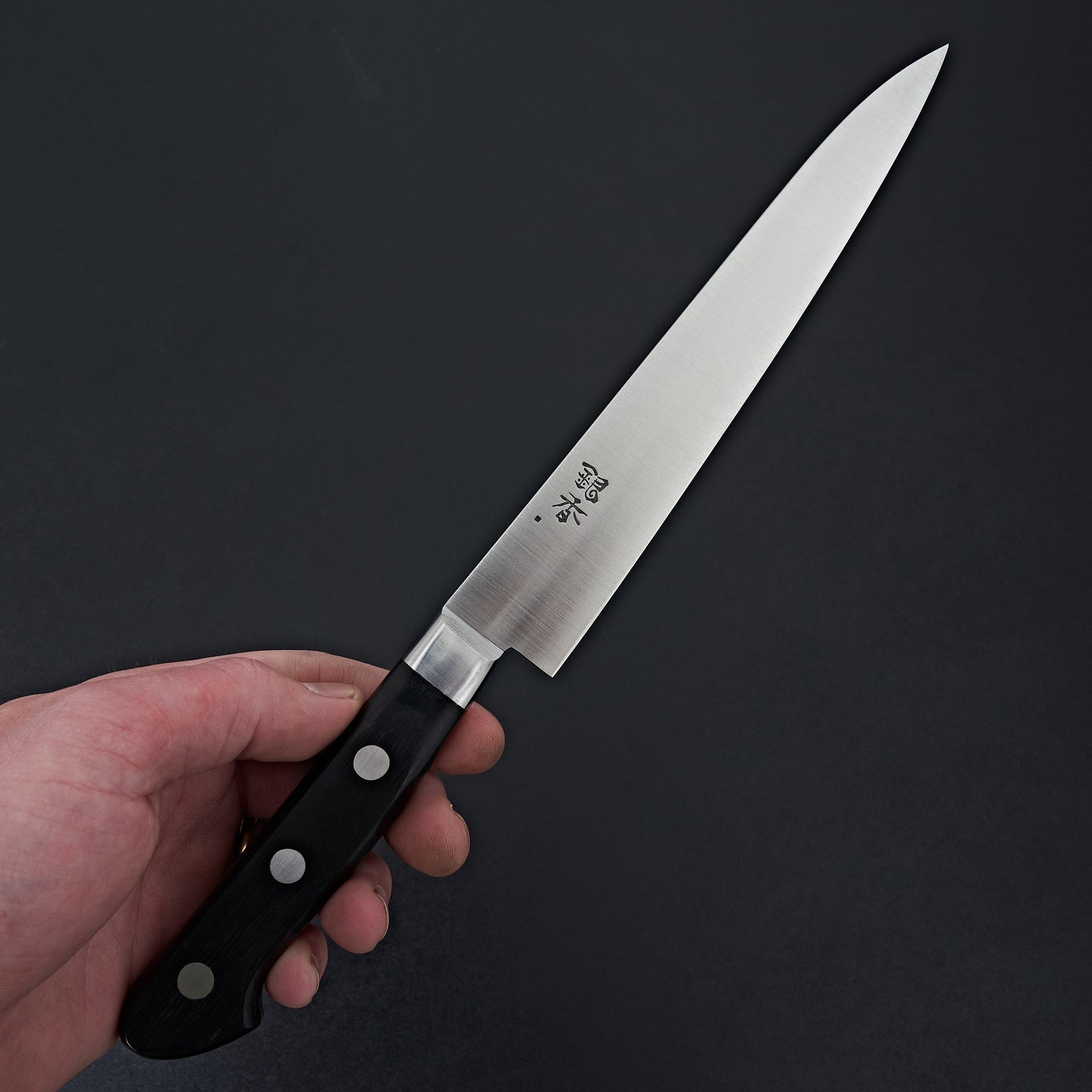 Ashi Ginga Stainless Western Petty 180mm-Knife-Ashi Hamono-Carbon Knife Co