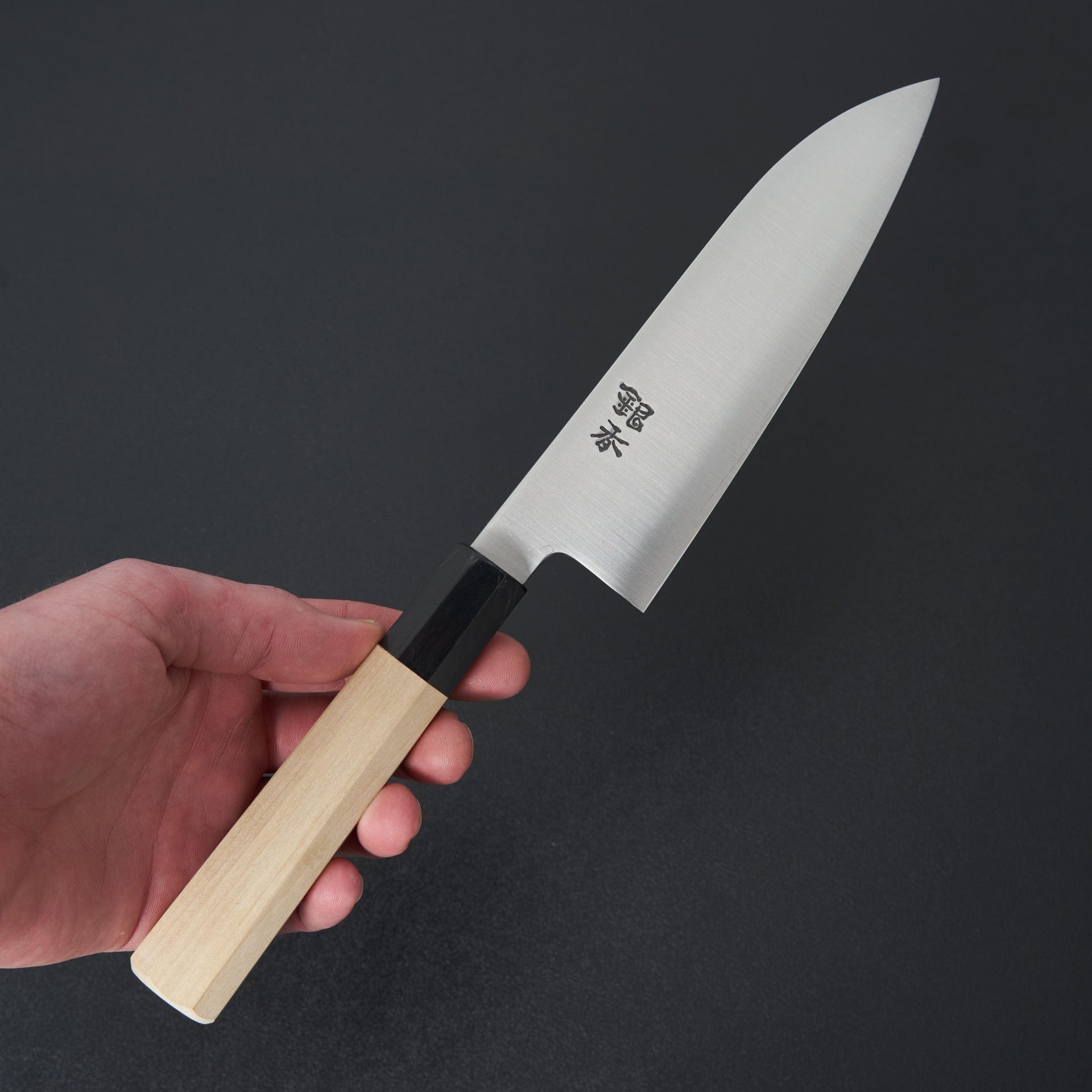 Ashi Ginga White #2 Santoku 165mm-Knife-Ashi Hamono-Carbon Knife Co