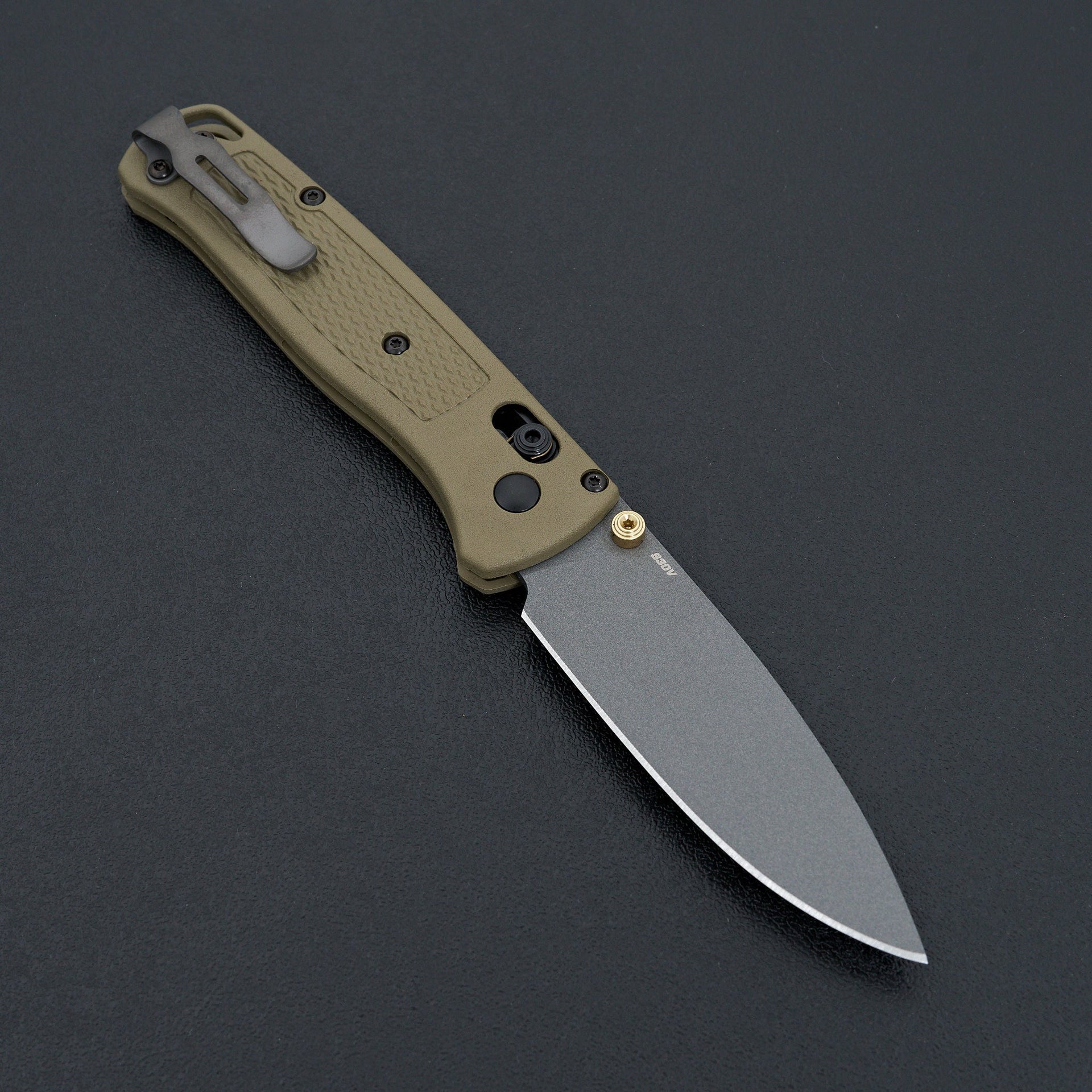 Benchmade Bugout Ranger Green Grivory-Knife-Benchmade-Carbon Knife Co