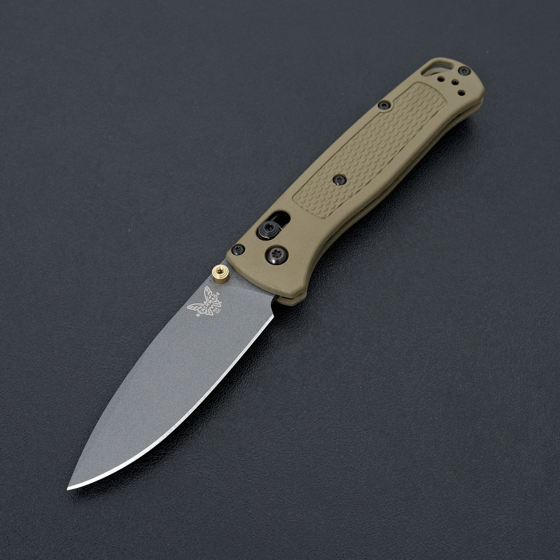 Benchmade Bugout Ranger Green Grivory-Knife-Benchmade-Carbon Knife Co
