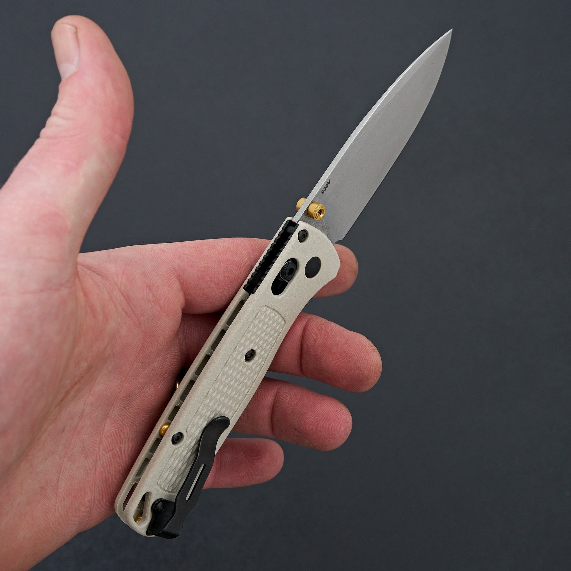 Benchmade Bugout Tan Grivory-Knife-Benchmade-Carbon Knife Co