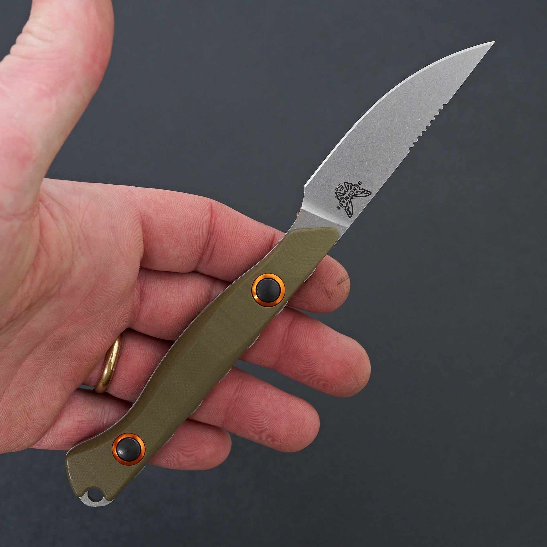 Benchmade Flyway Fixed Blade Hunting Knife 2.7"-Knife-Benchmade-Carbon Knife Co