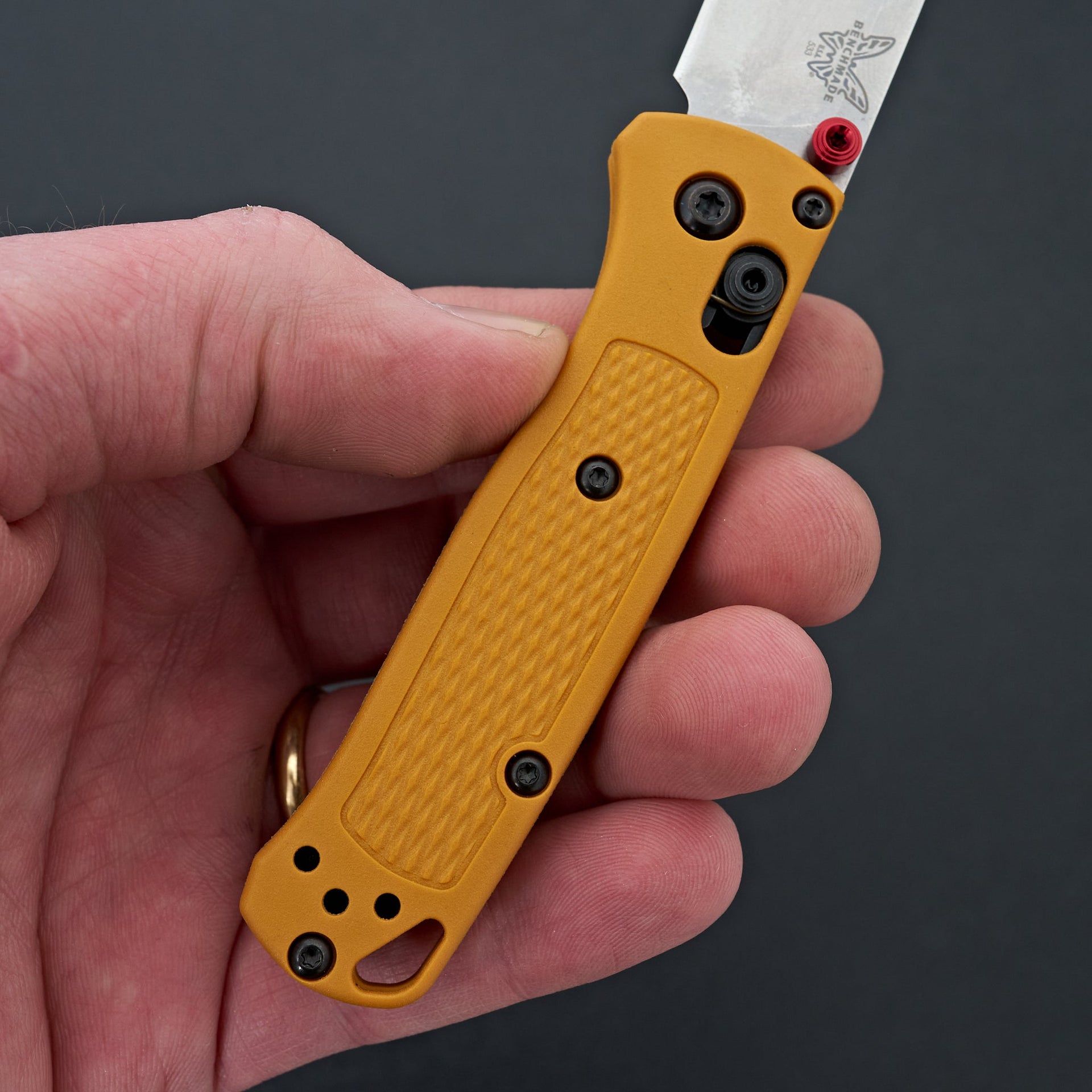 Benchmade Mini Bugout Daybreak Grivory-Knife-Benchmade-Carbon Knife Co