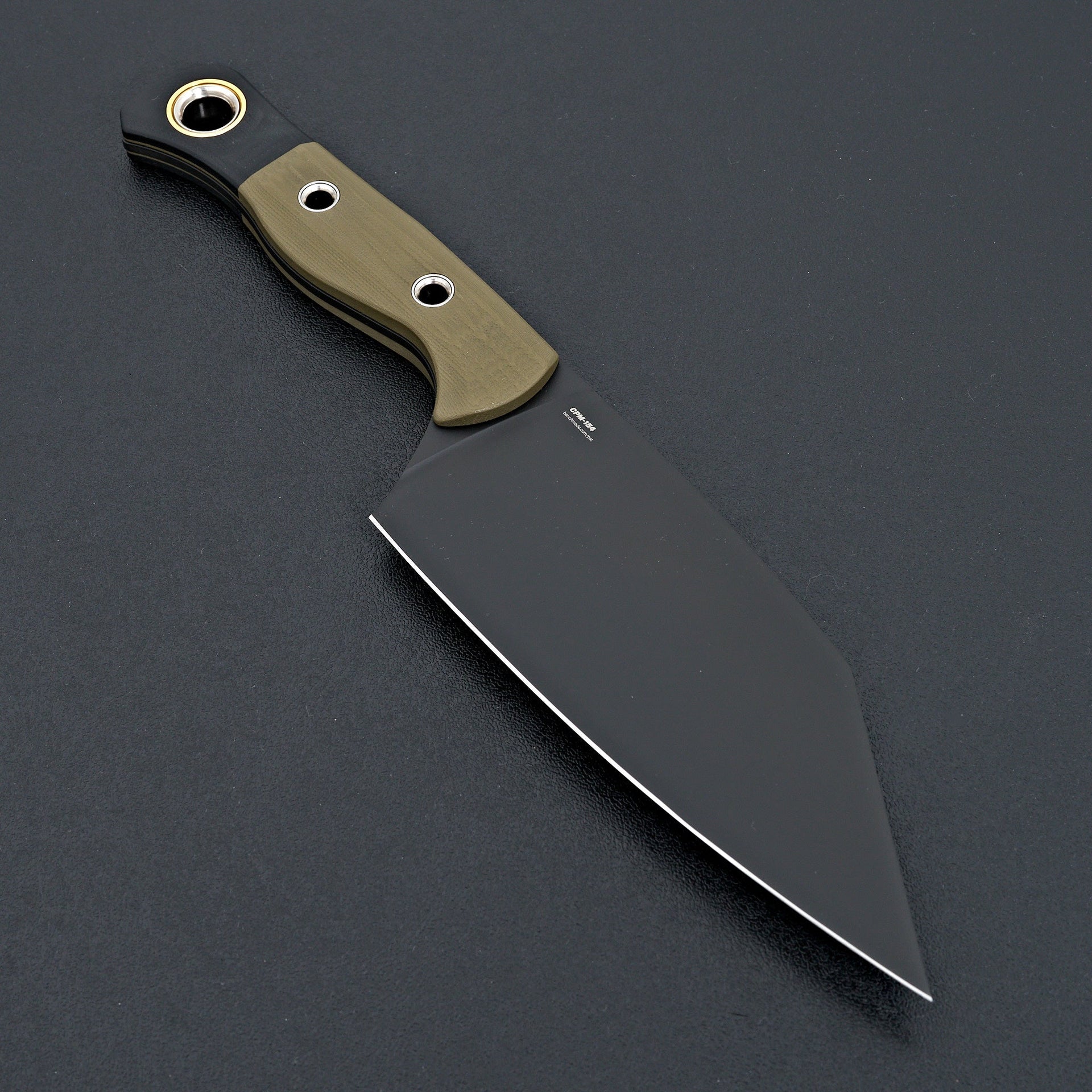 Benchmade Station Kitchen Knife OD Green & Black G-10-Knife-Benchmade-Carbon Knife Co