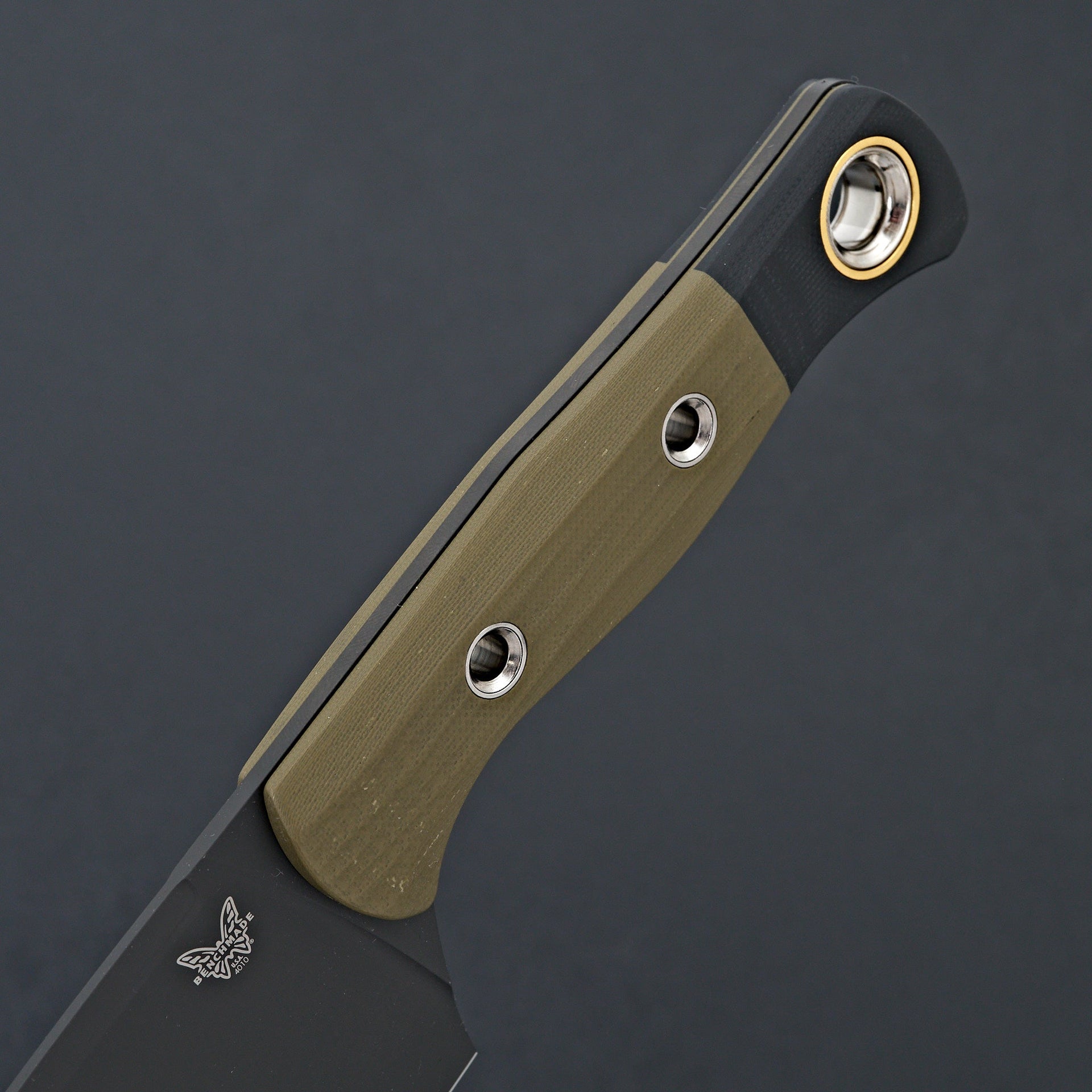 Benchmade Station Kitchen Knife OD Green & Black G-10-Knife-Benchmade-Carbon Knife Co