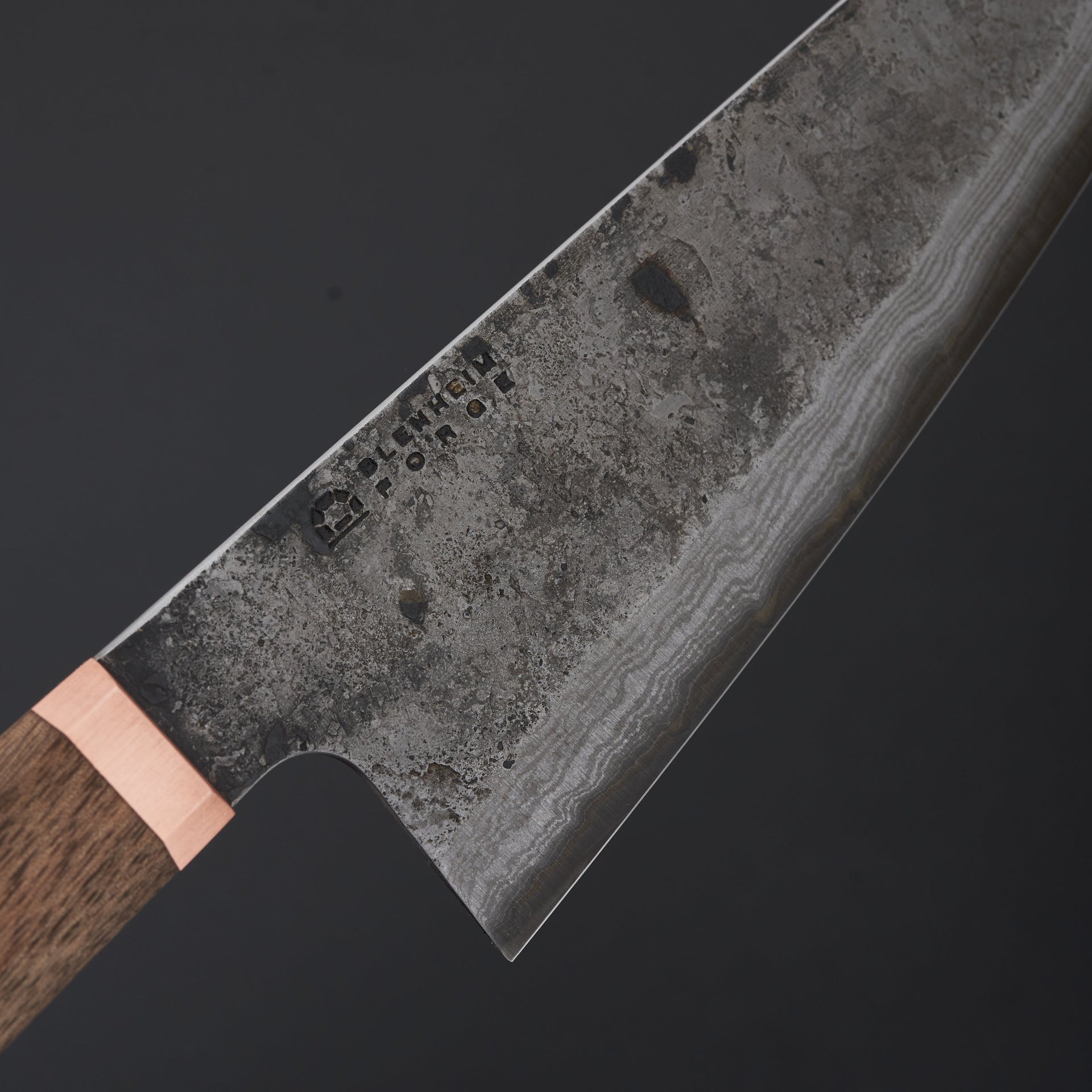 Blenheim Forge Santoku 180mm-Knife-Blenheim Forge-Carbon Knife Co