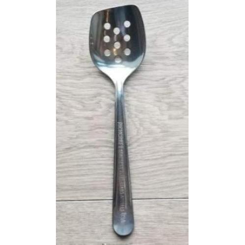Blunt End Perforated Spoon Large-Spoons-Richcraft-Carbon Knife Co