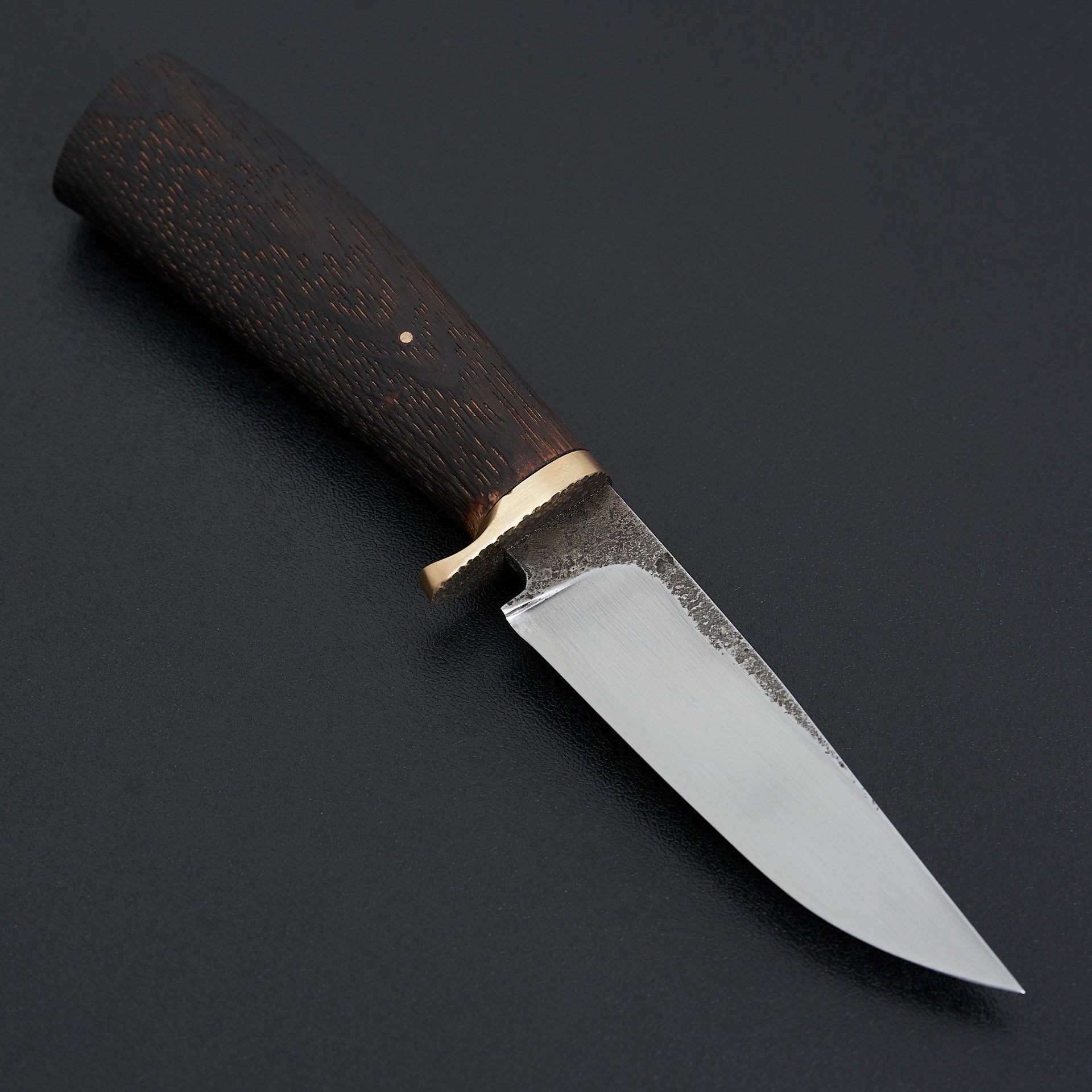 Bryan Raquin 125SC Oak Hunter-Knife-Bryan Raquin-Carbon Knife Co