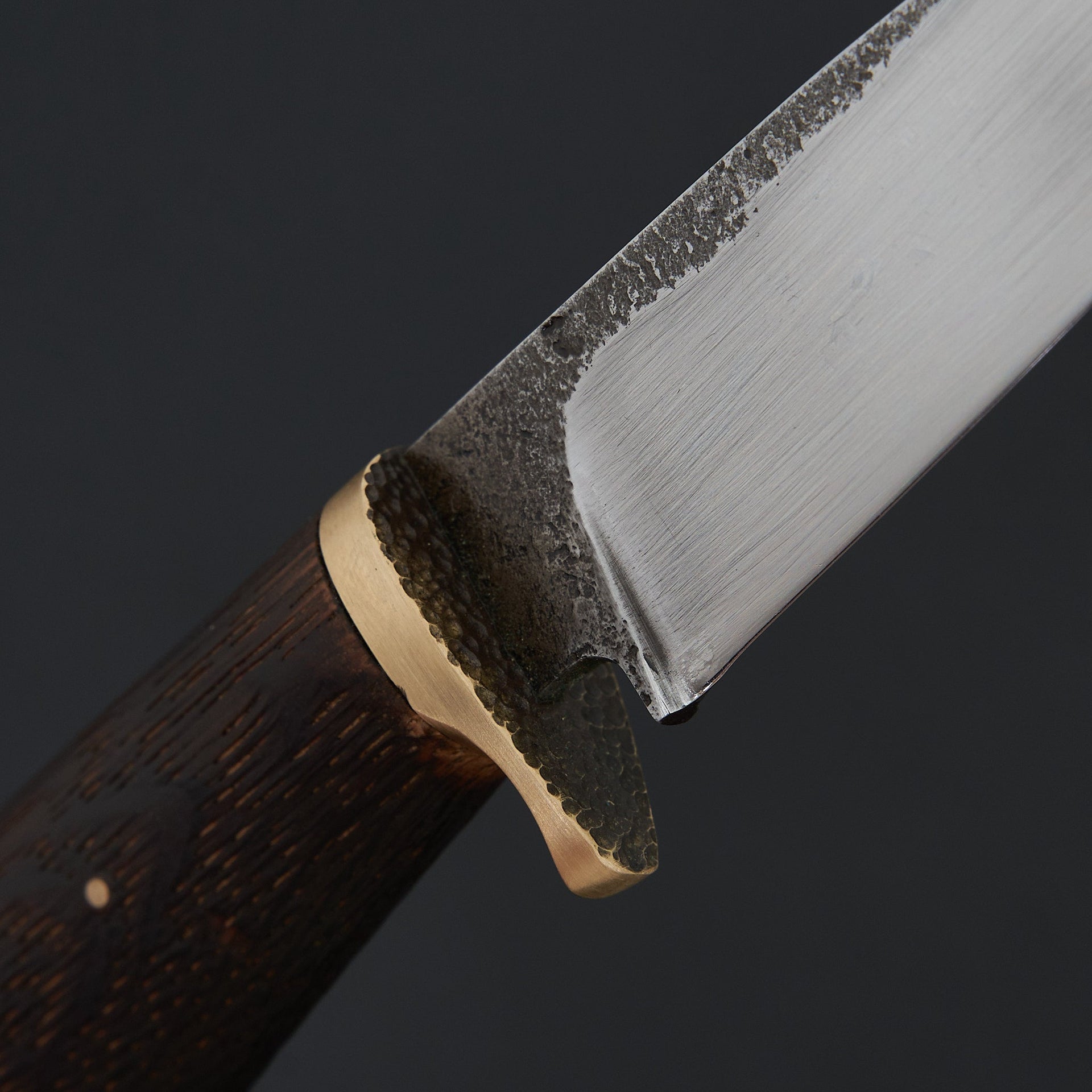 Bryan Raquin 125SC Oak Hunter-Knife-Bryan Raquin-Carbon Knife Co