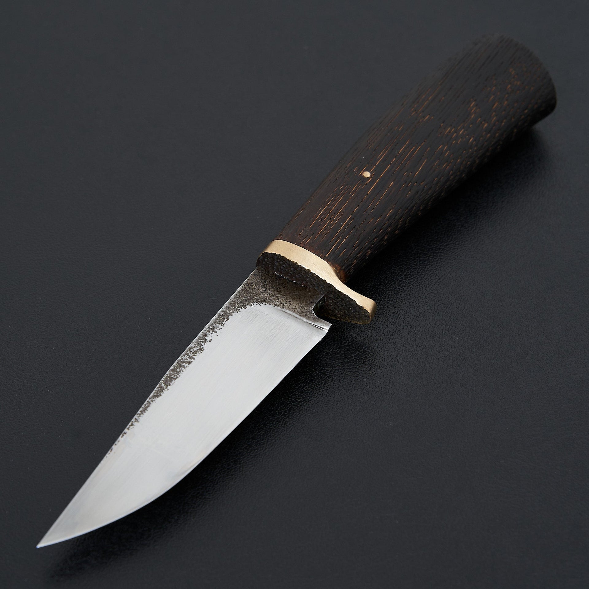 Bryan Raquin 125SC Oak Hunter-Knife-Bryan Raquin-Carbon Knife Co