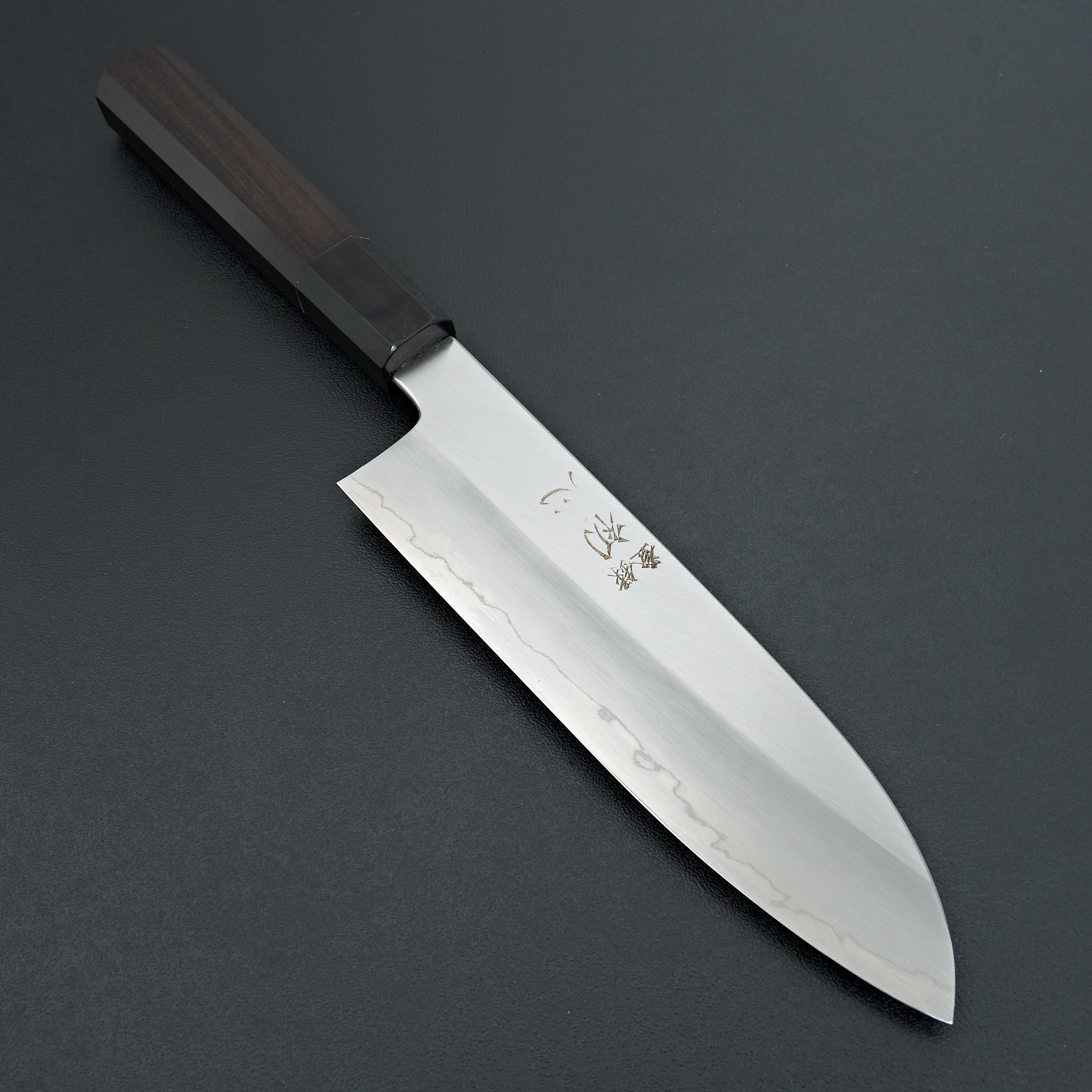 Hatsukokoro Satoshi Nakagawa Silver #3 Santoku 180mm