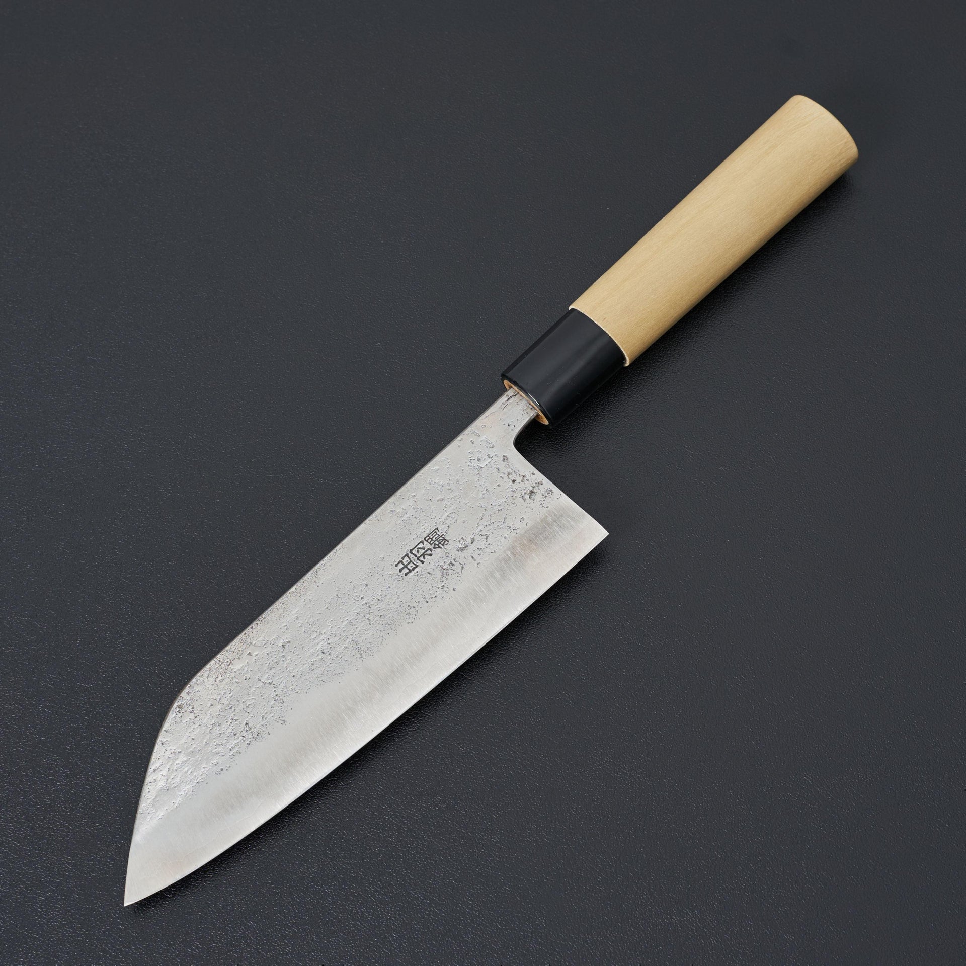 Fujiwara Teruyasu Nashiji Santoku 165mm-Knife-Fujiwara Teruyasu-Carbon Knife Co