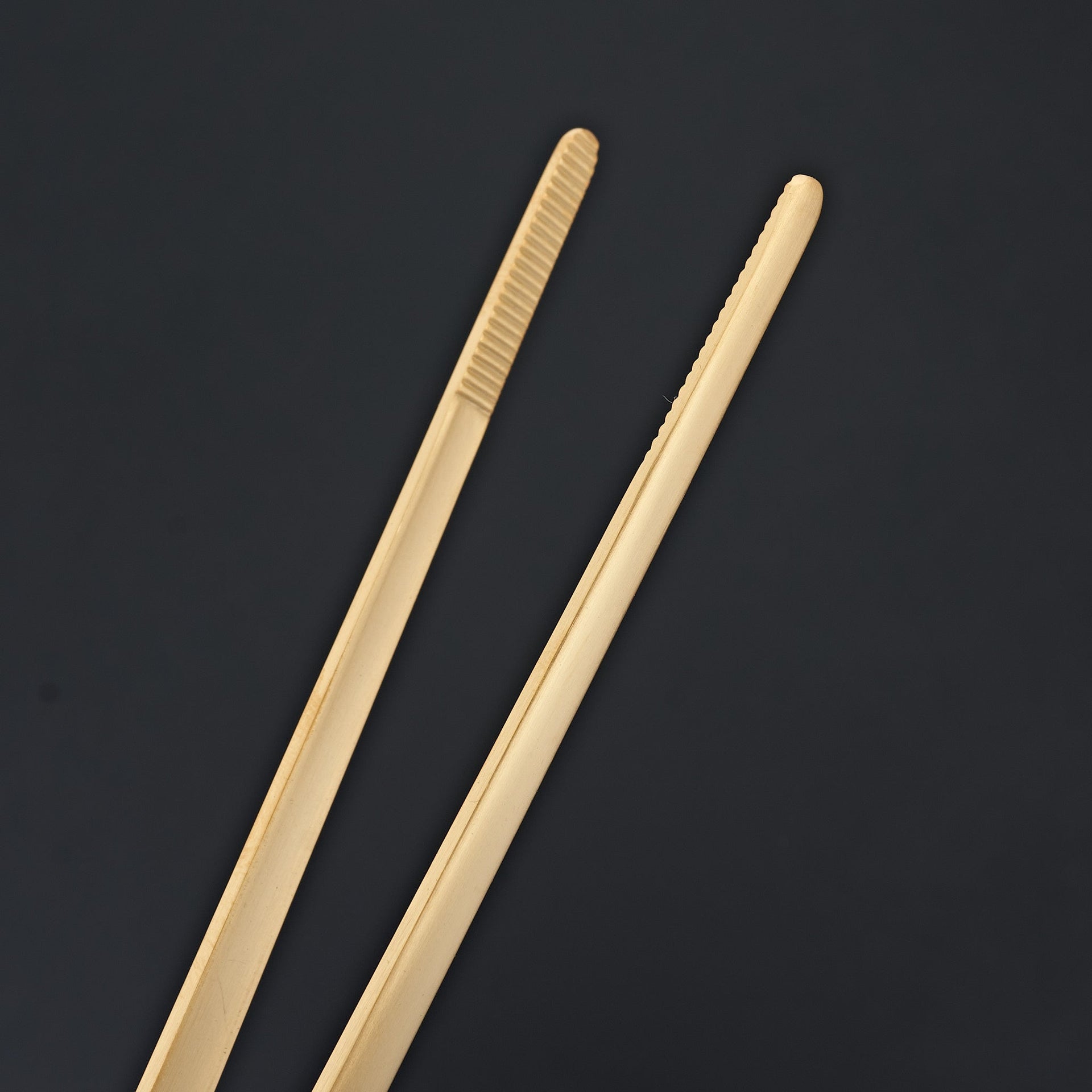 Gestura 10" Stando Tweezer Gold-Cooking Tool-Gestura-Carbon Knife Co