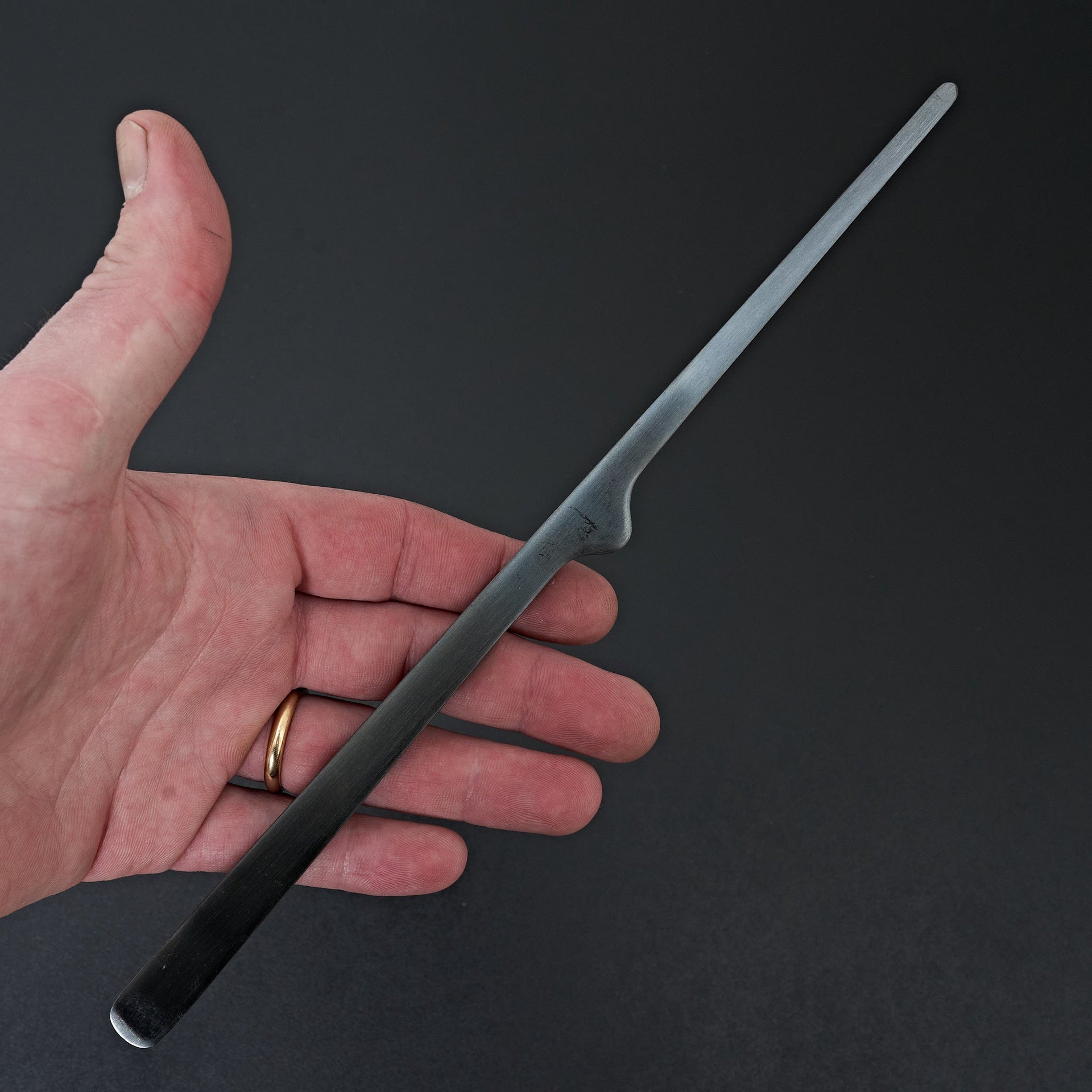 Gestura 10" Stando Tweezer Gunmetal-Cooking Tool-Gestura-Carbon Knife Co