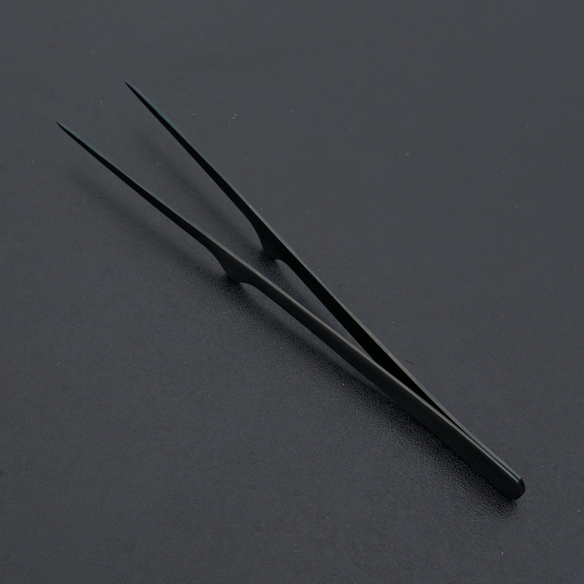 Gestura Petite 8" Stando Tweezer Gunmetal-Cooking Tool-Gestura-Carbon Knife Co