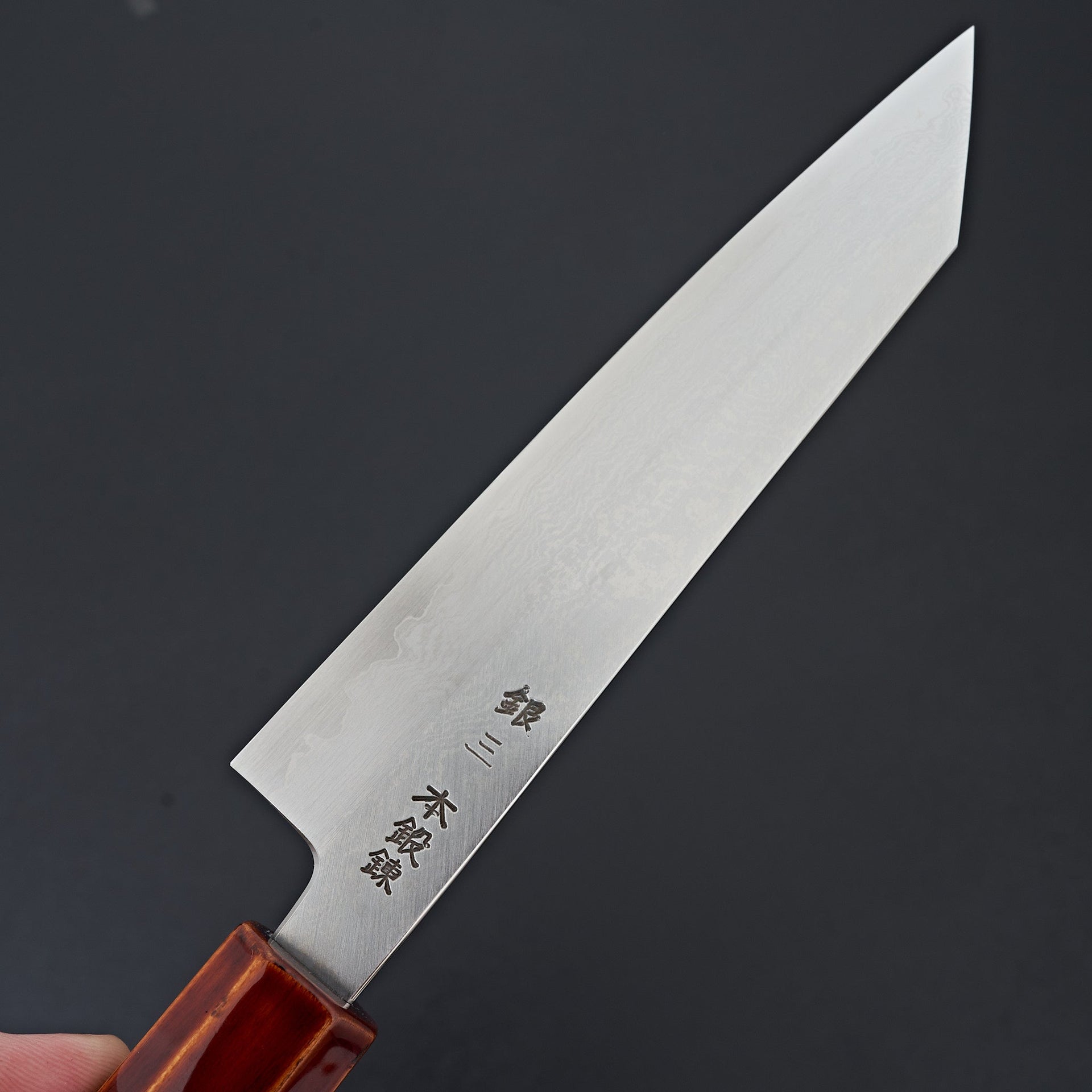 HADO Ginsan Damascus Kiritsuke Petty 150mm-Knife-Hado-Carbon Knife Co