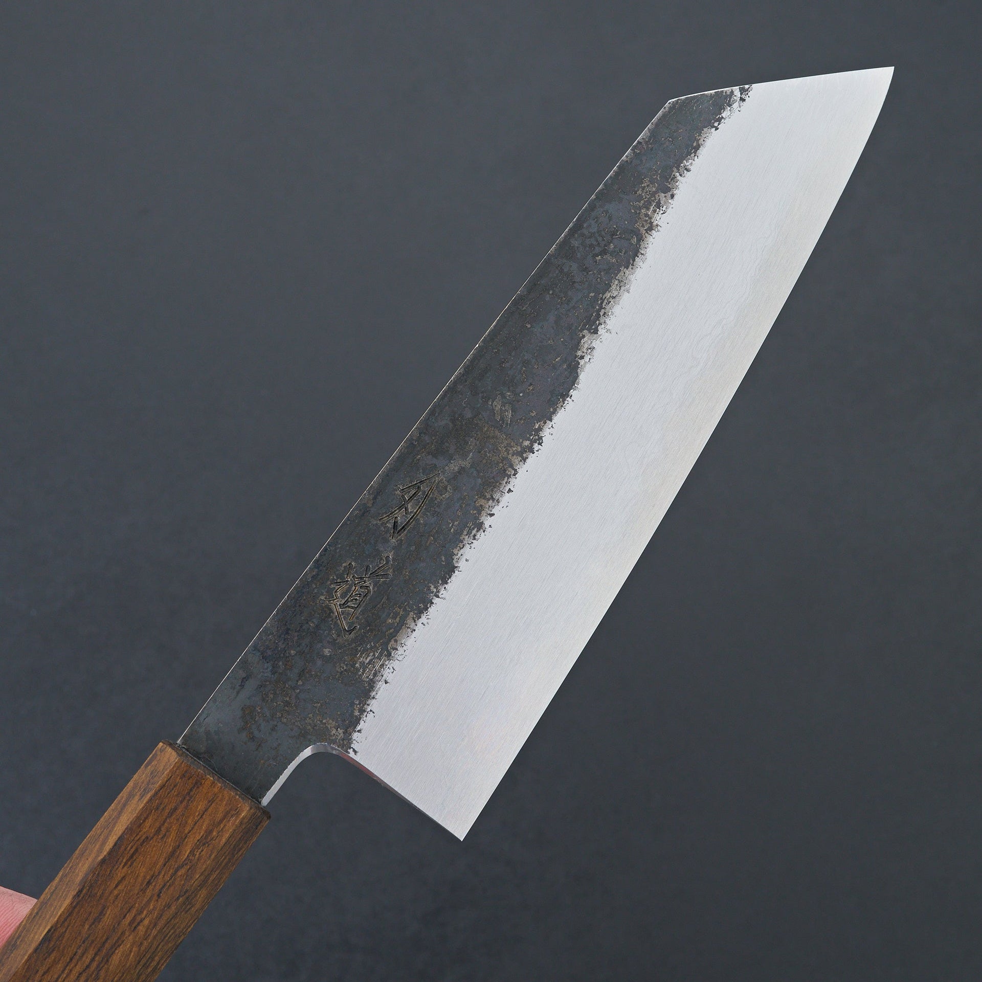 HADO Sumi Blue #1 Damascus Bunka 180mm-Knife-Hado-Carbon Knife Co