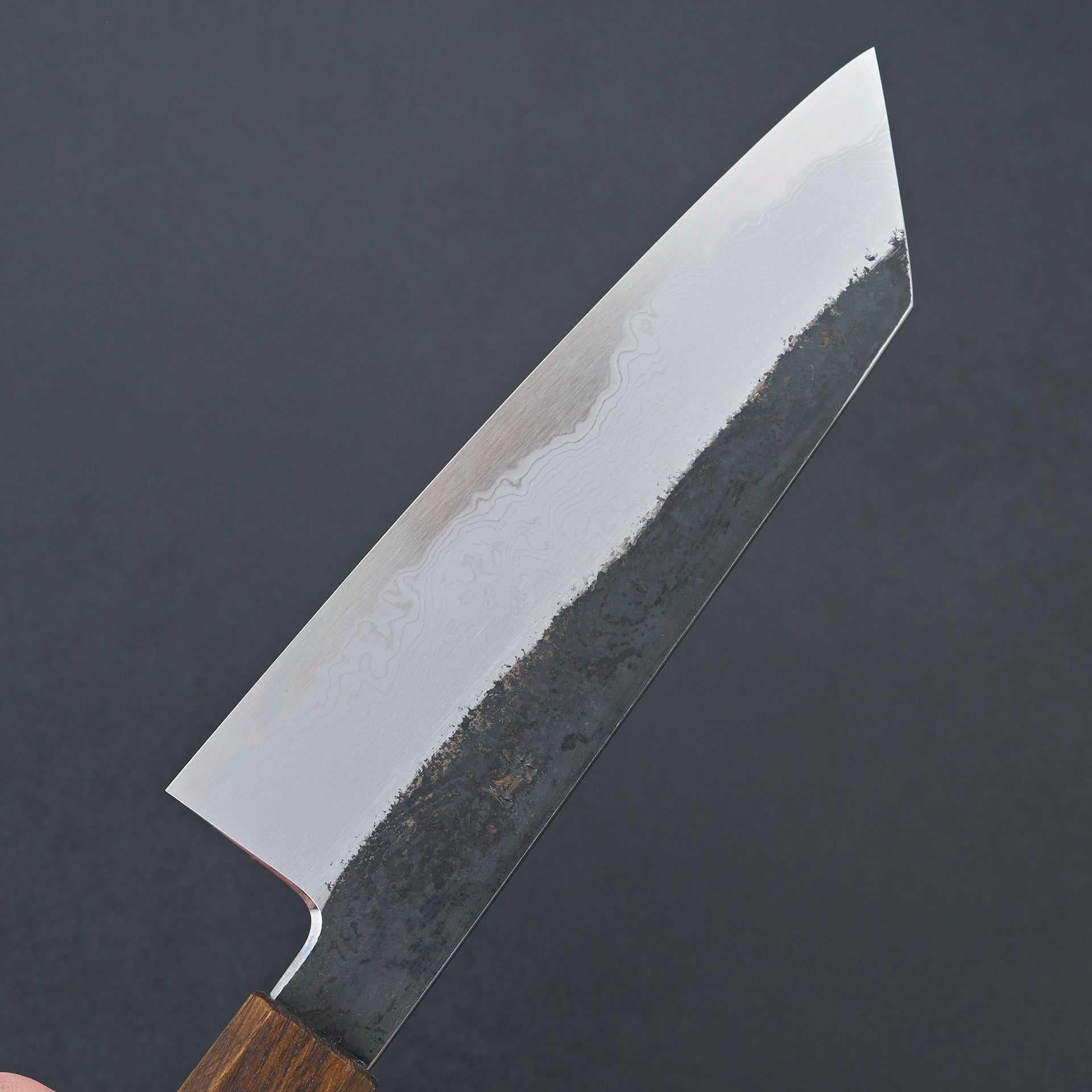 HADO Sumi Blue #1 Damascus Bunka 180mm-Knife-Hado-Carbon Knife Co