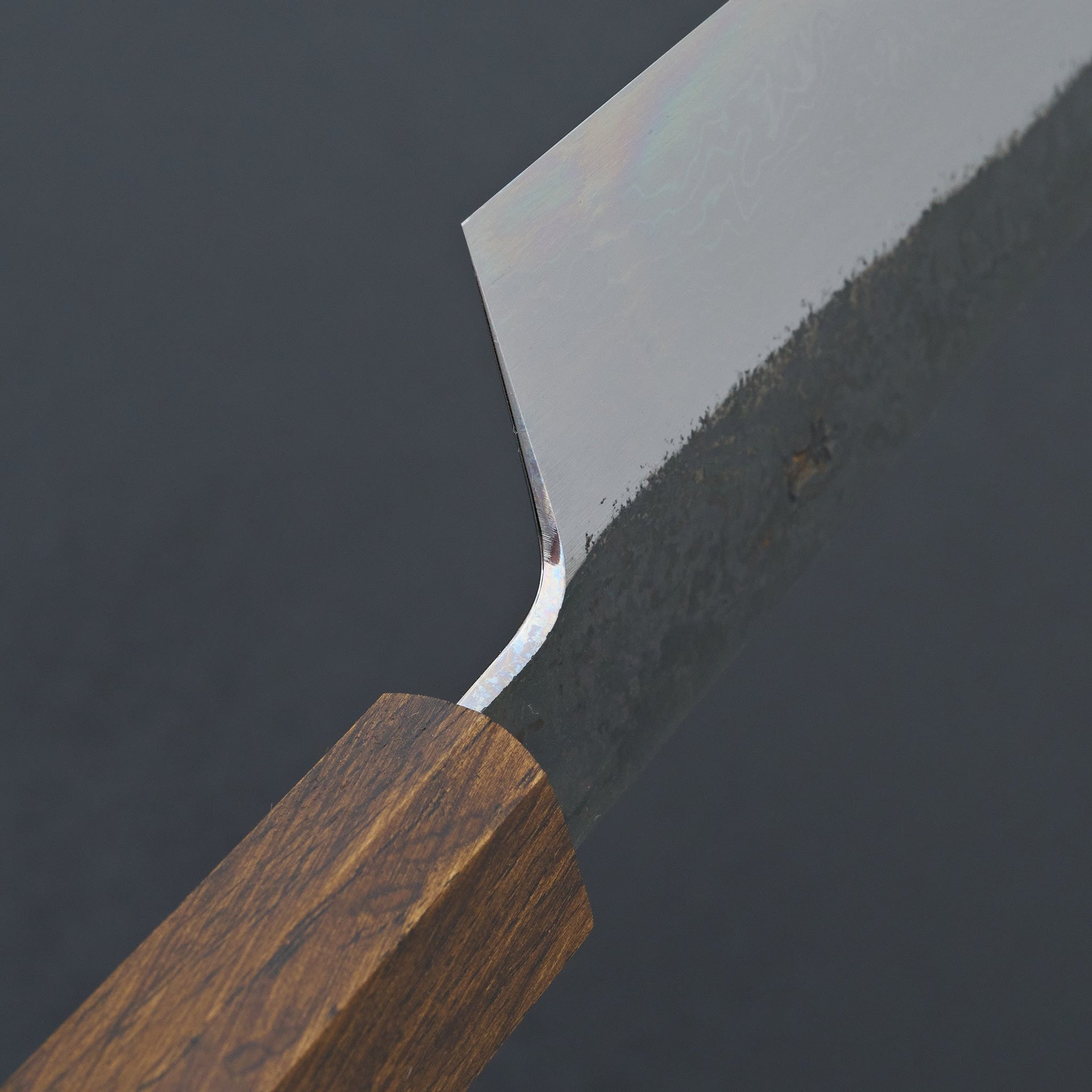 HADO Sumi Blue #1 Damascus Bunka 180mm-Knife-Hado-Carbon Knife Co