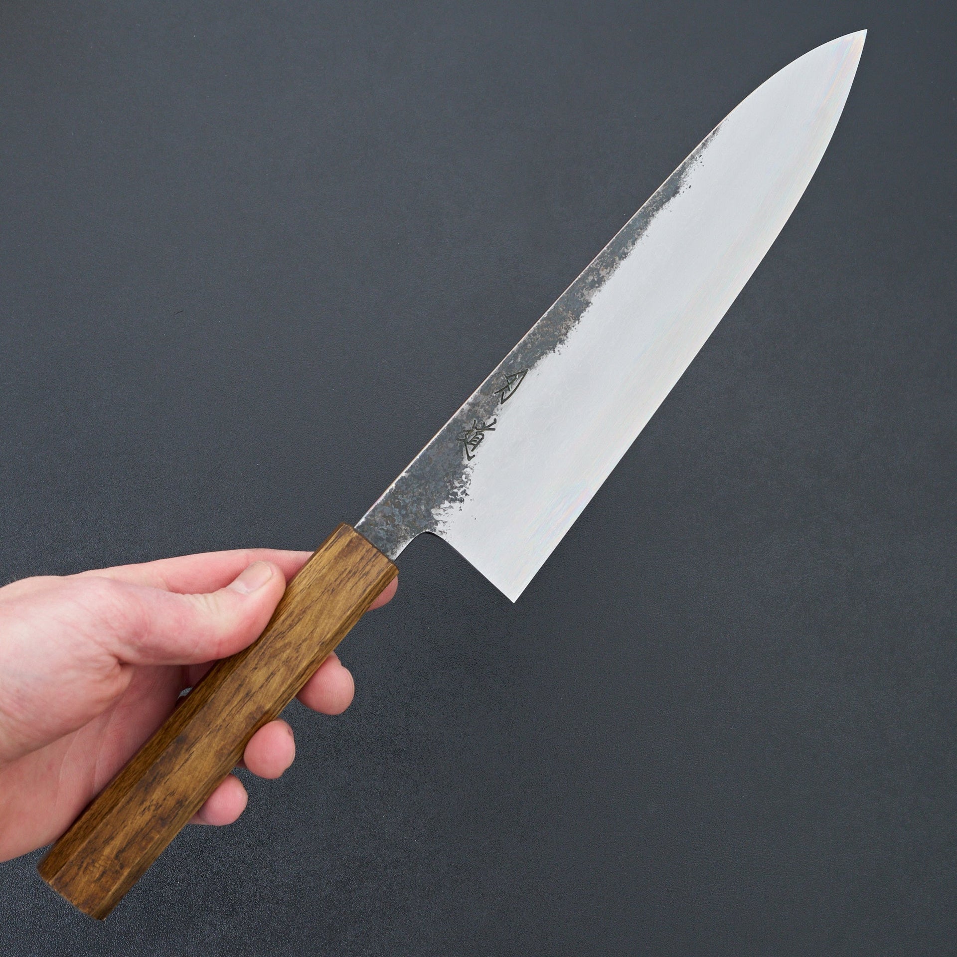 HADO Sumi Blue #1 Damascus Gyuto 240mm Wide-Knife-Hado-Carbon Knife Co