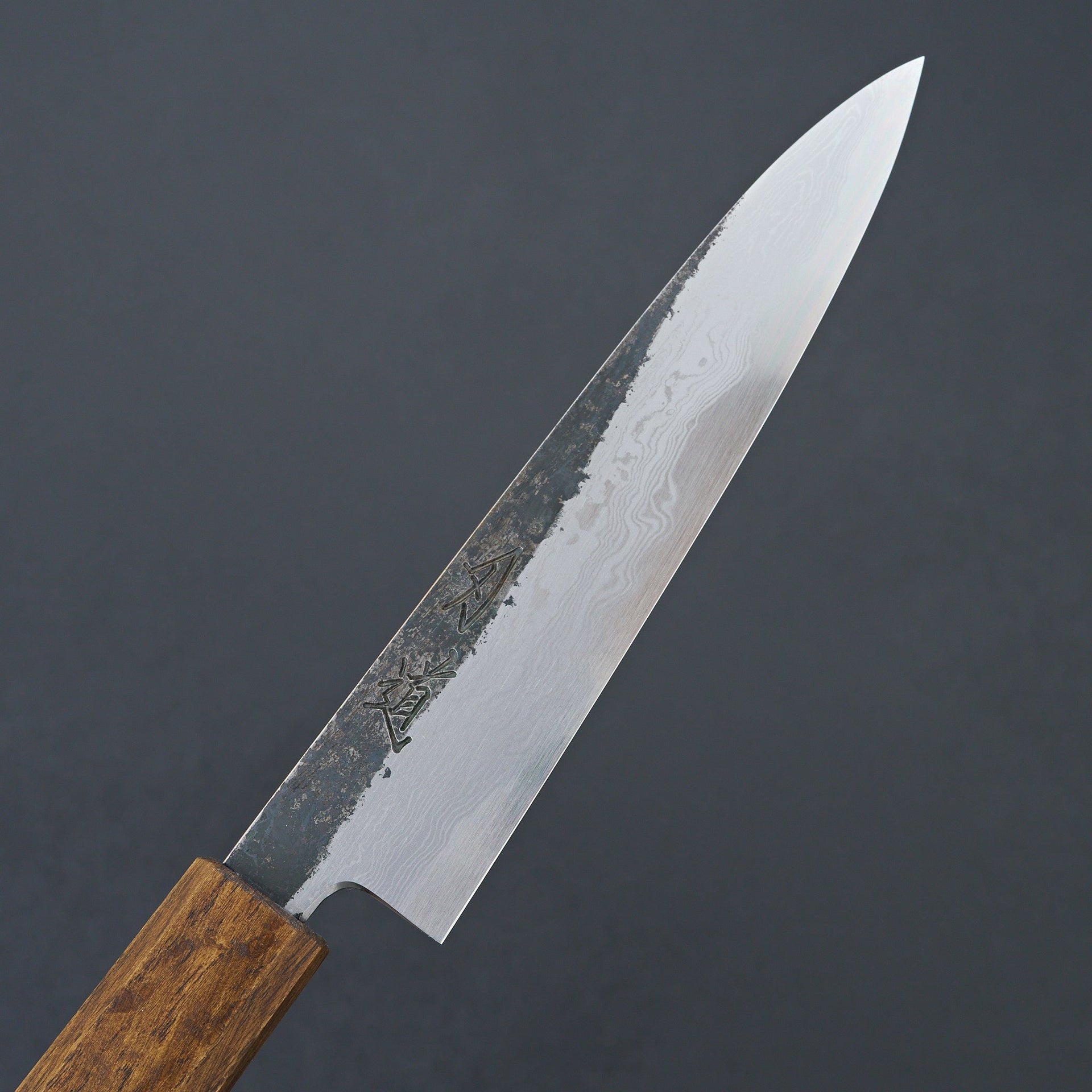 HADO Sumi Blue #1 Damascus Petty 150mm-Knife-Hado-Carbon Knife Co