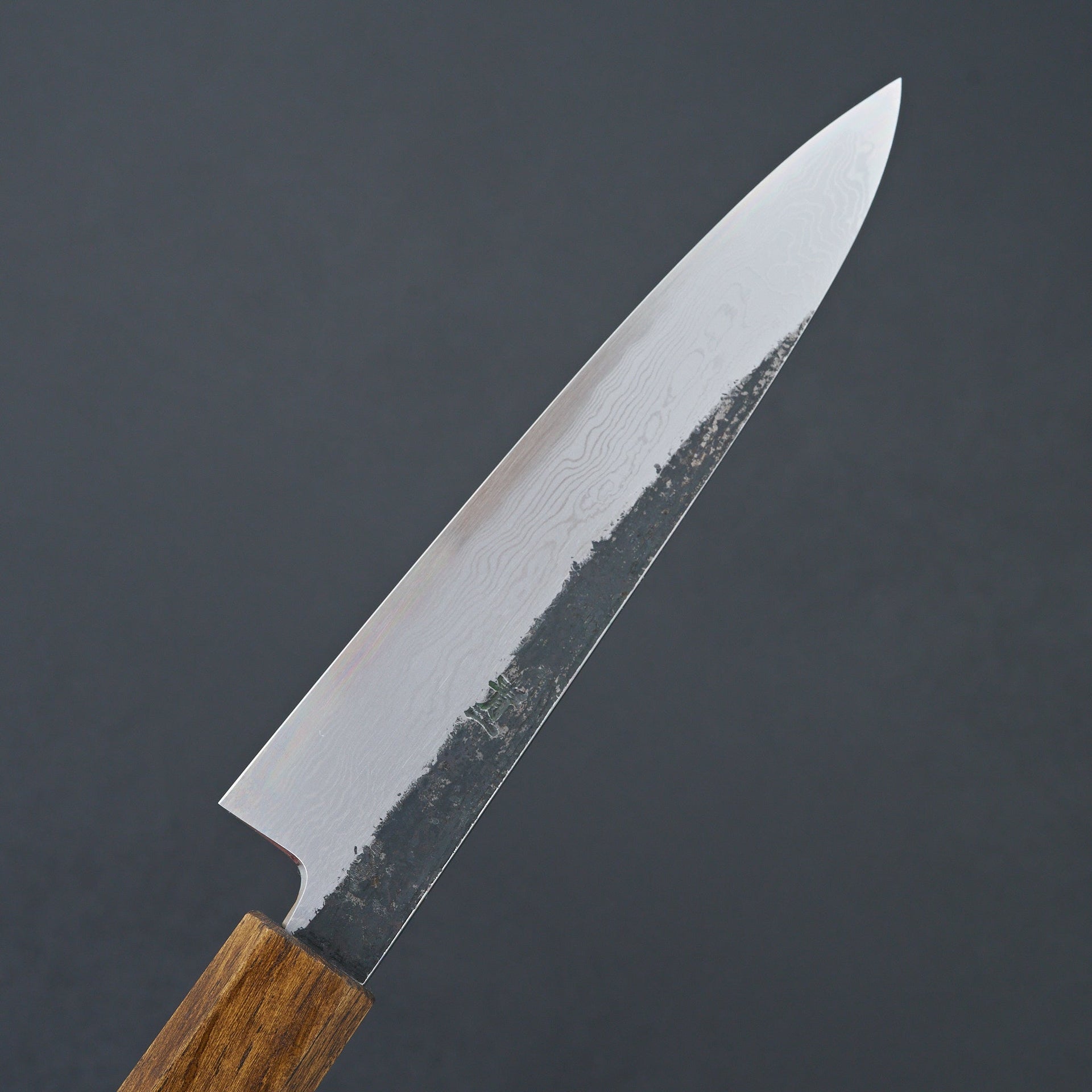 HADO Sumi Blue #1 Damascus Petty 150mm-Knife-Hado-Carbon Knife Co