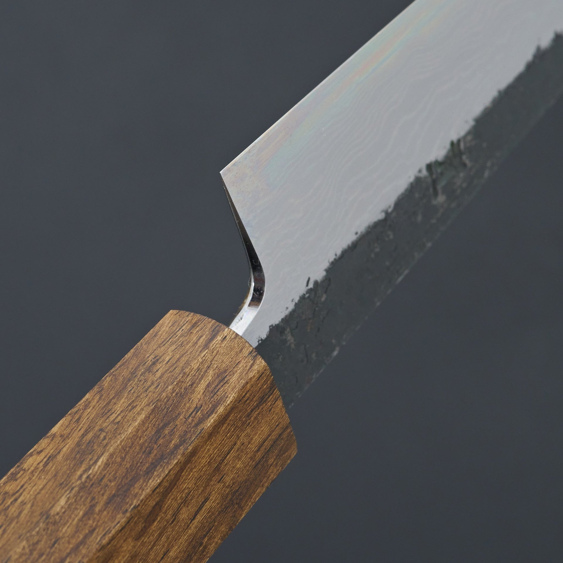 HADO Sumi Blue #1 Damascus Petty 150mm-Knife-Hado-Carbon Knife Co