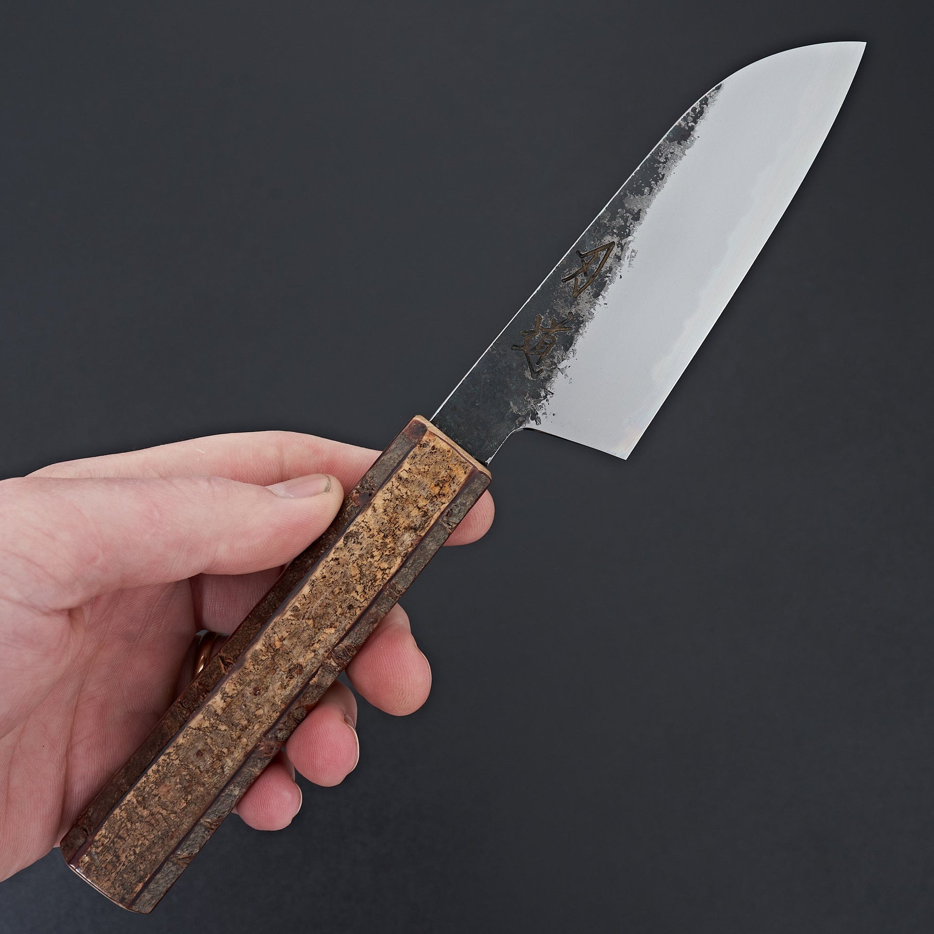 HADO Sumi White #2 Shou Santoku-Knife-Hado-Carbon Knife Co