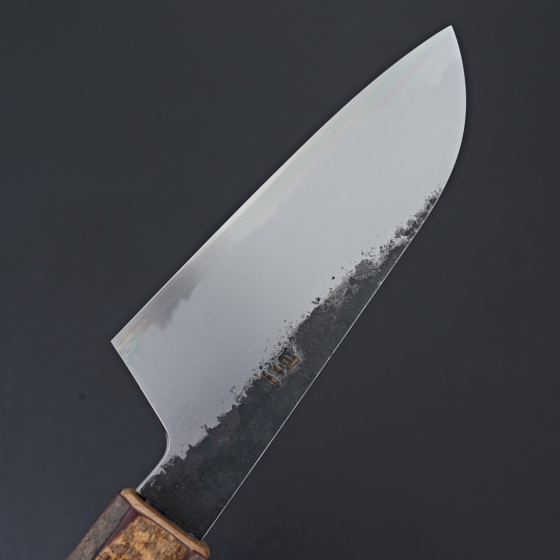 HADO Sumi White #2 Shou Santoku-Knife-Hado-Carbon Knife Co