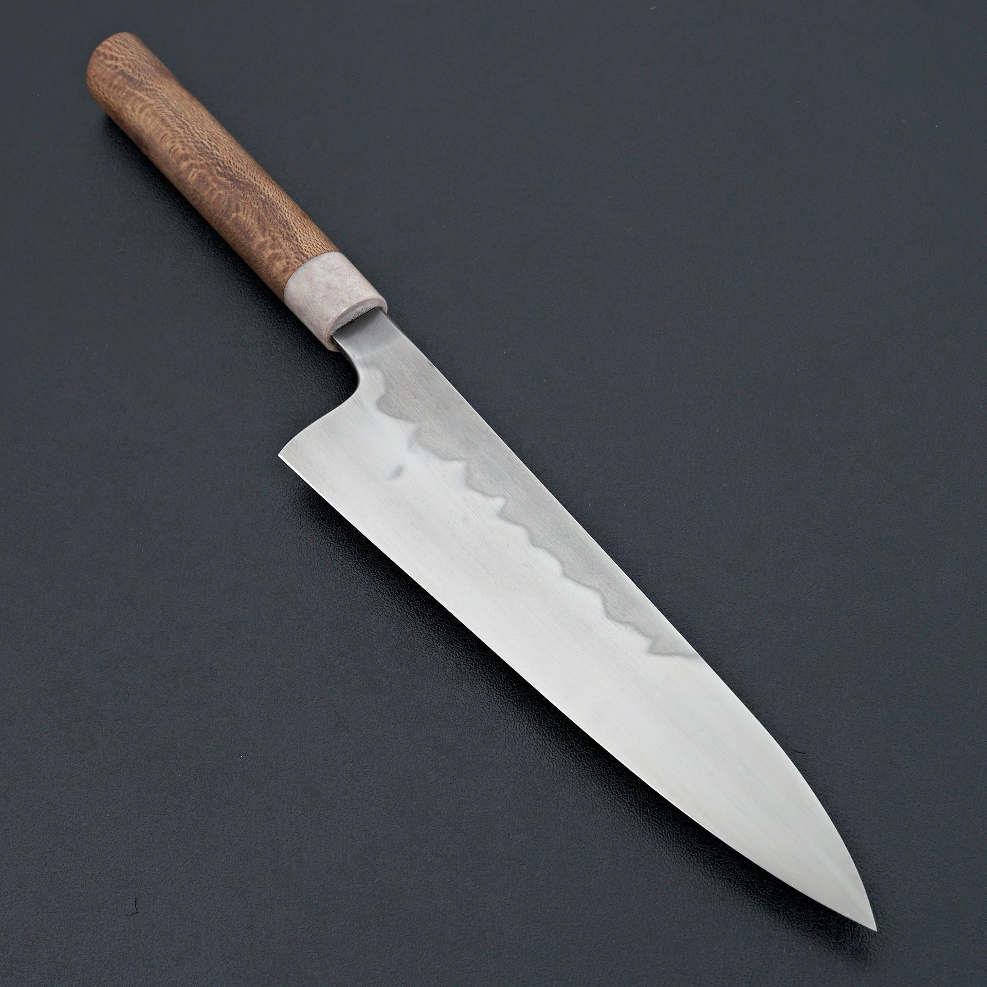 Halcyon Forge 26c3 Honyaki Petty 185mm Missouri Sycamore-Knife-Halcyon Forge-Carbon Knife Co