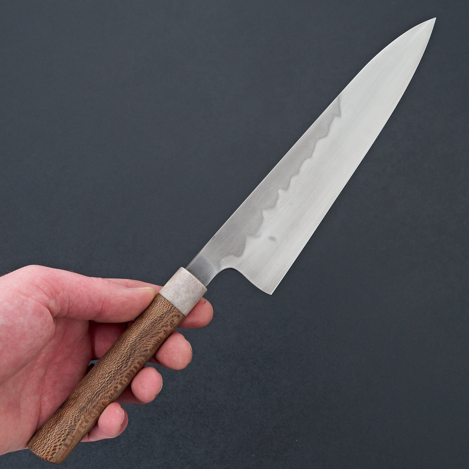 Halcyon Forge 26c3 Honyaki Petty 185mm Missouri Sycamore-Knife-Halcyon Forge-Carbon Knife Co