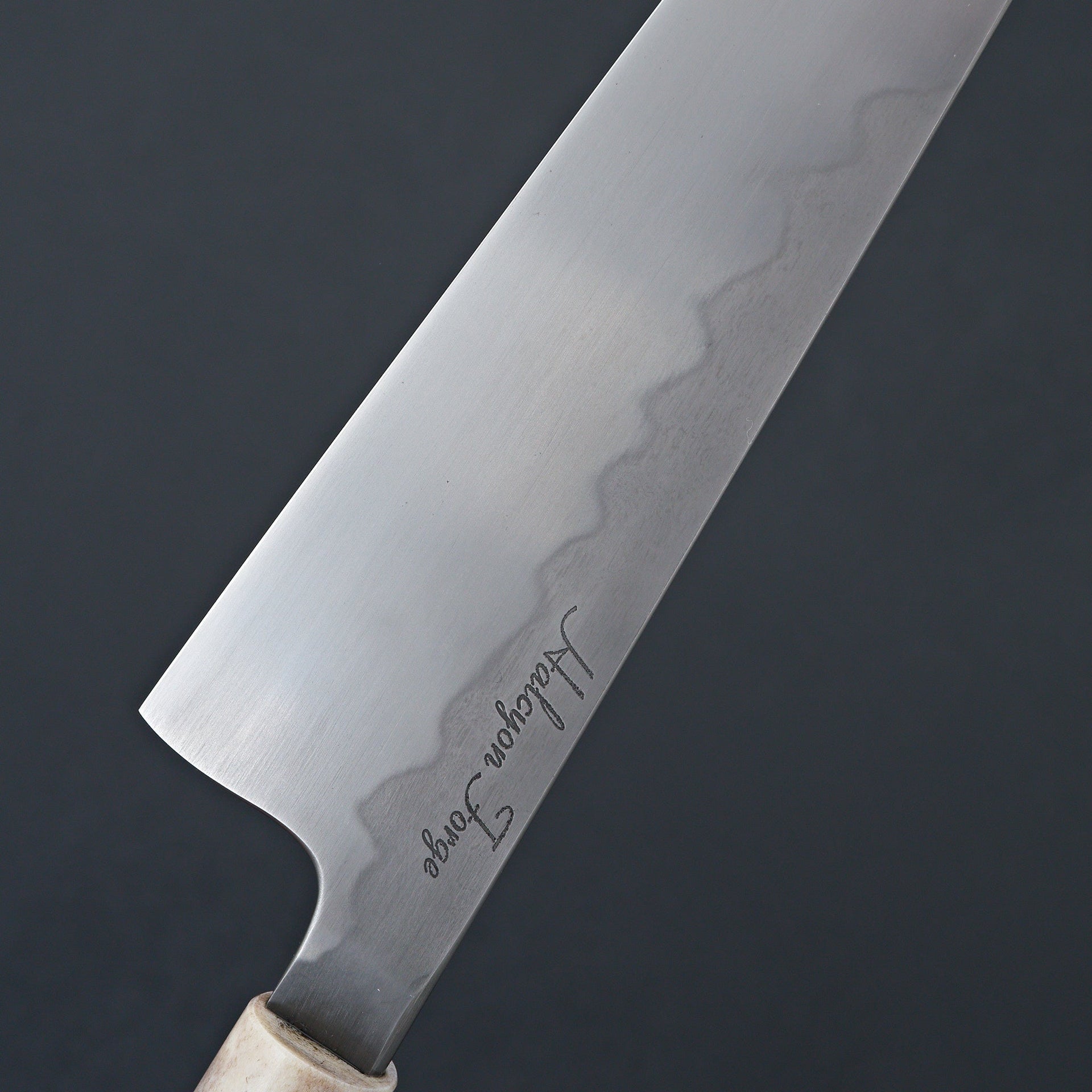 Halcyon Forge 26c3 Honyaki Petty 185mm Missouri Sycamore-Knife-Halcyon Forge-Carbon Knife Co