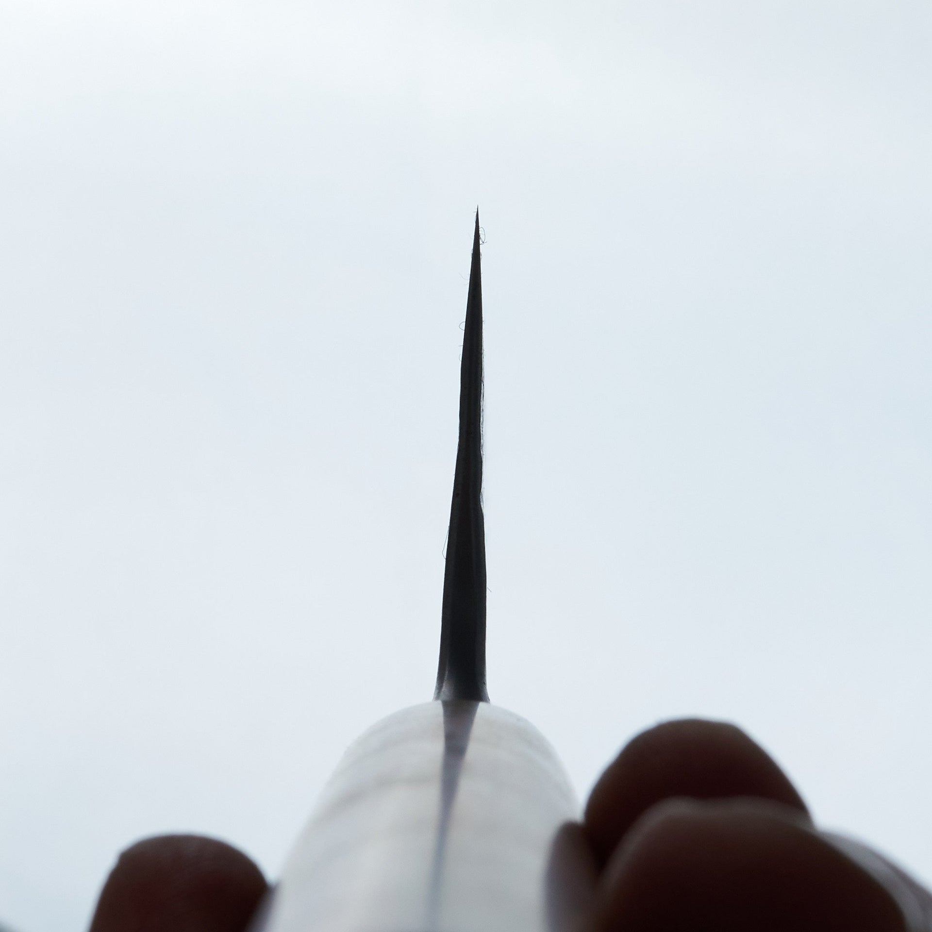 Halcyon Forge 26c3 Wrought Iron Gyuto 222mm Flame Box Elder-Knife-Halcyon Forge-Carbon Knife Co