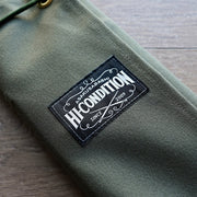 Hi-Condition Hanpu Canvas 6 Pockets Knife Roll OD-Knife Accessories-Hitohira-Carbon Knife Co