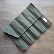 Hi-Condition Hanpu Canvas 6 Pockets Knife Roll OD-Knife Accessories-Hitohira-Carbon Knife Co