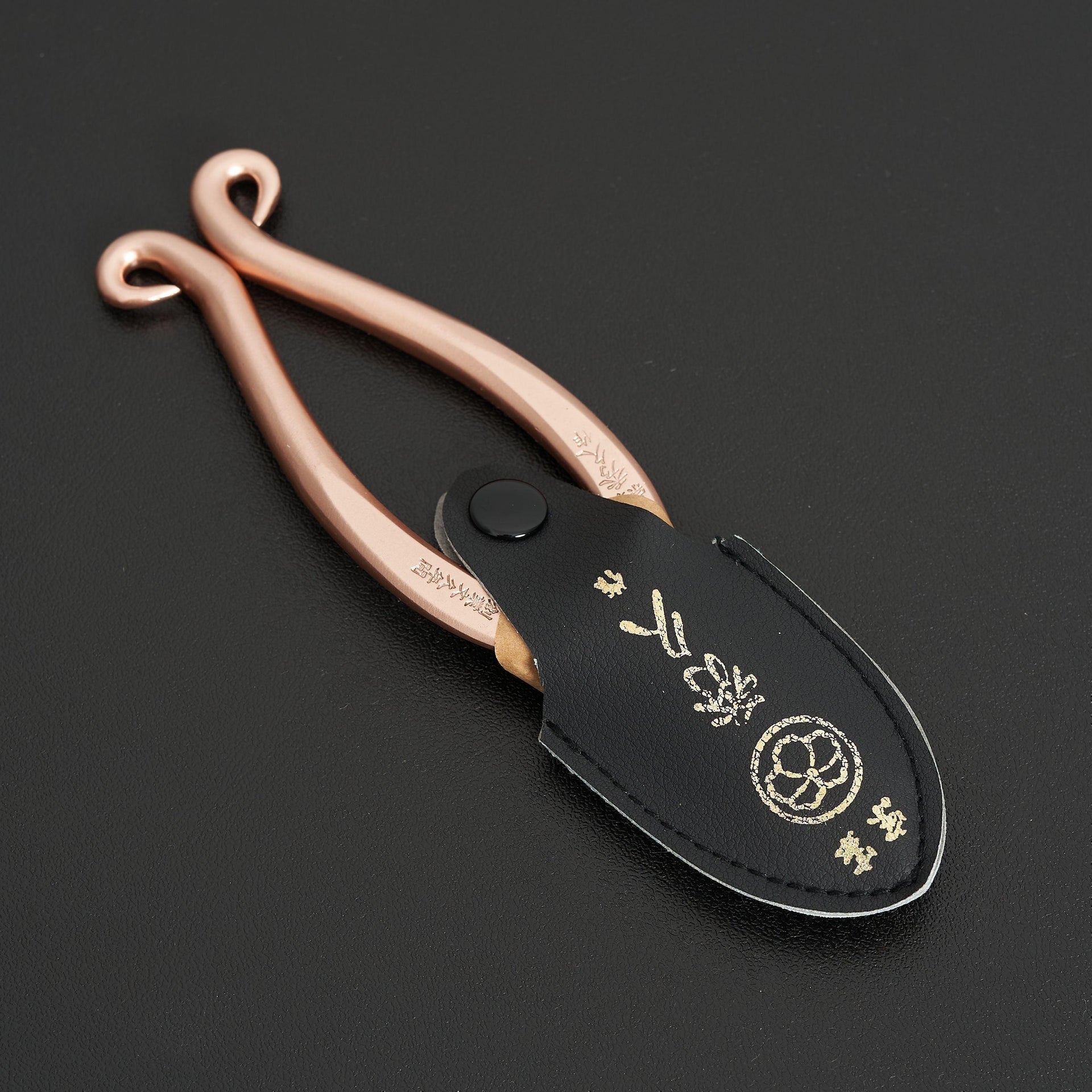 Hidehisa Flower Shears Gold 180mm-Accessories-Toyama Hamono-Carbon Knife Co