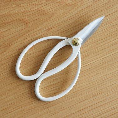 Hidehisa Mini Okubo Shears White 135mm-Accessories-Toyama Hamono-Carbon Knife Co