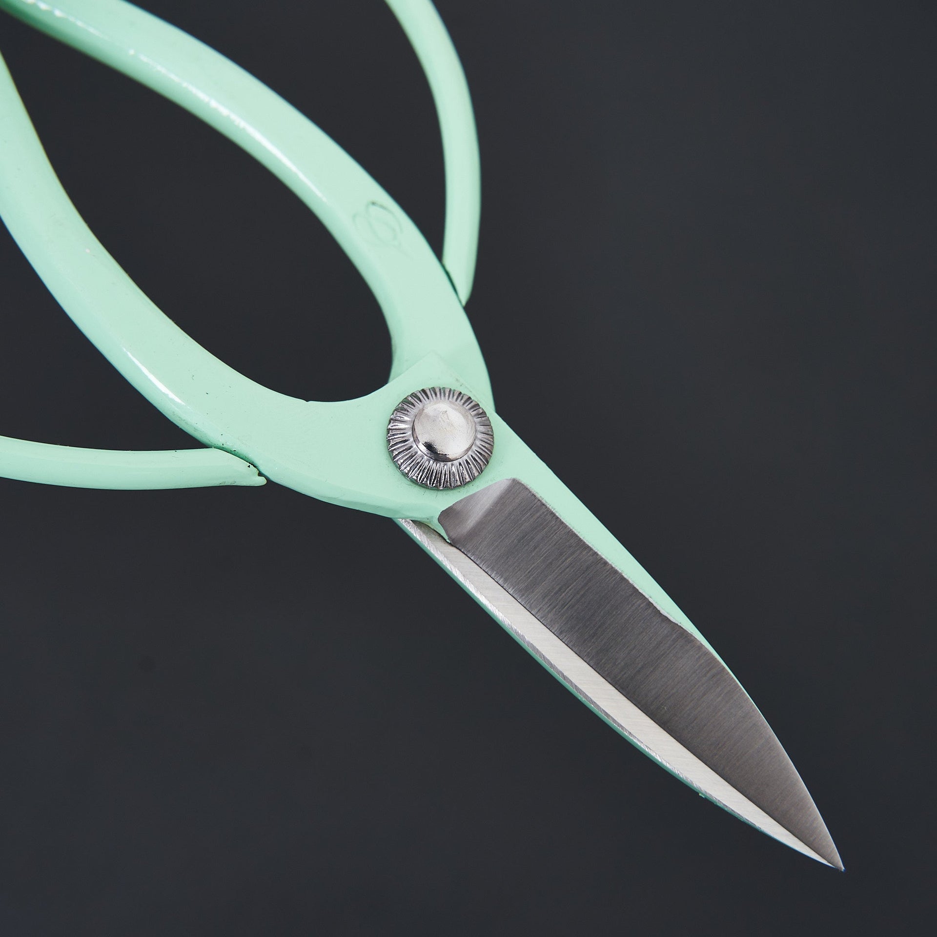 Hidehisa Okubo Shears Green 170mm-Accessories-Toyama Hamono-Carbon Knife Co