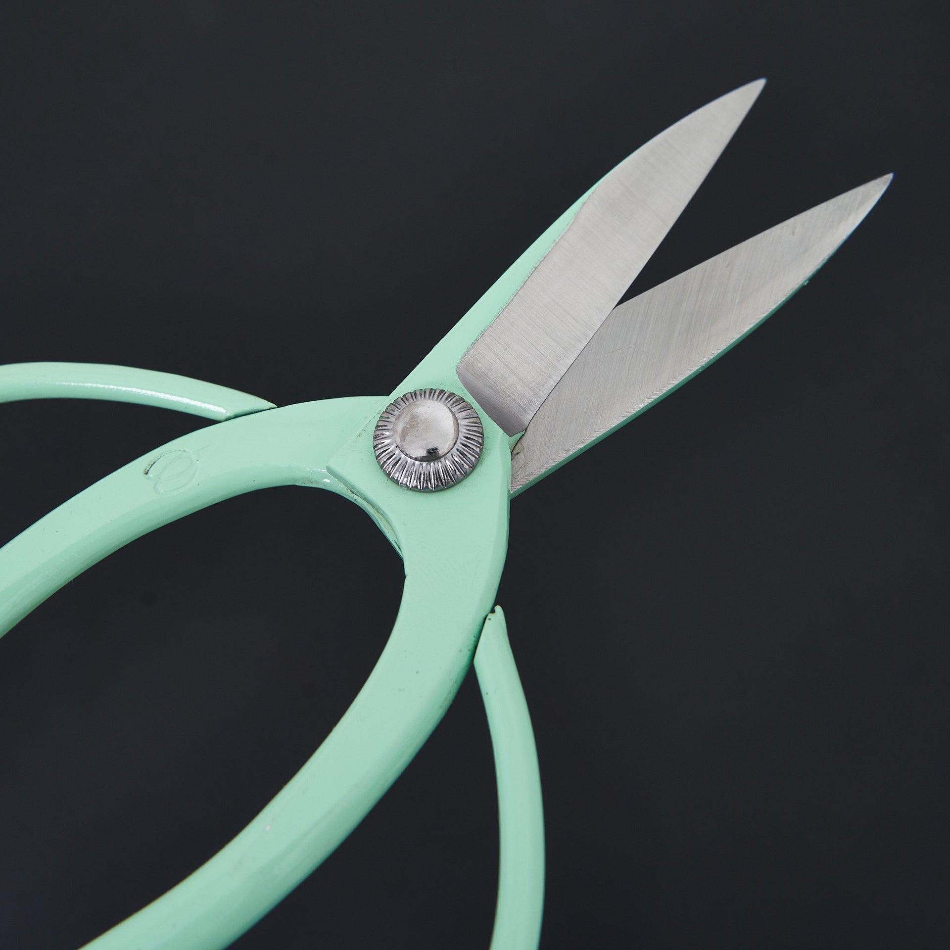 Hidehisa Okubo Shears Green 170mm-Accessories-Toyama Hamono-Carbon Knife Co