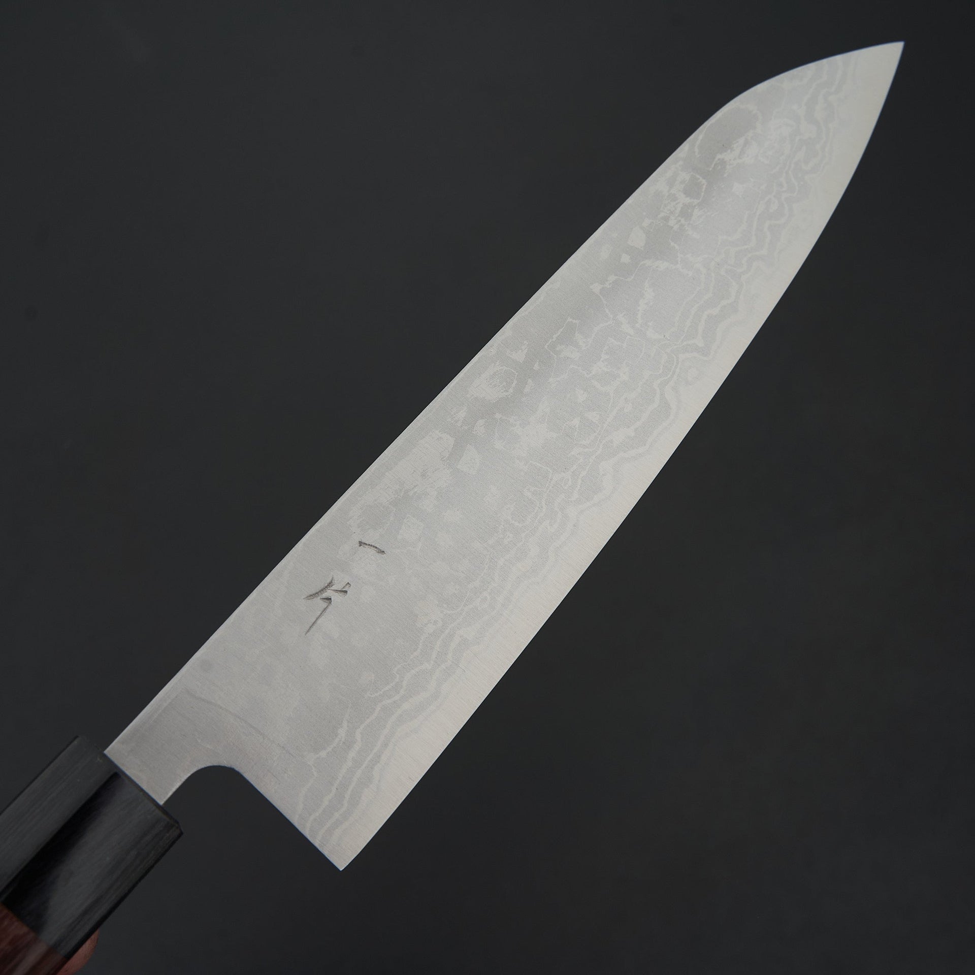 Hitohira GR Damascus Blue #2 Gyuto 210mm-Knife-Hitohira-Carbon Knife Co
