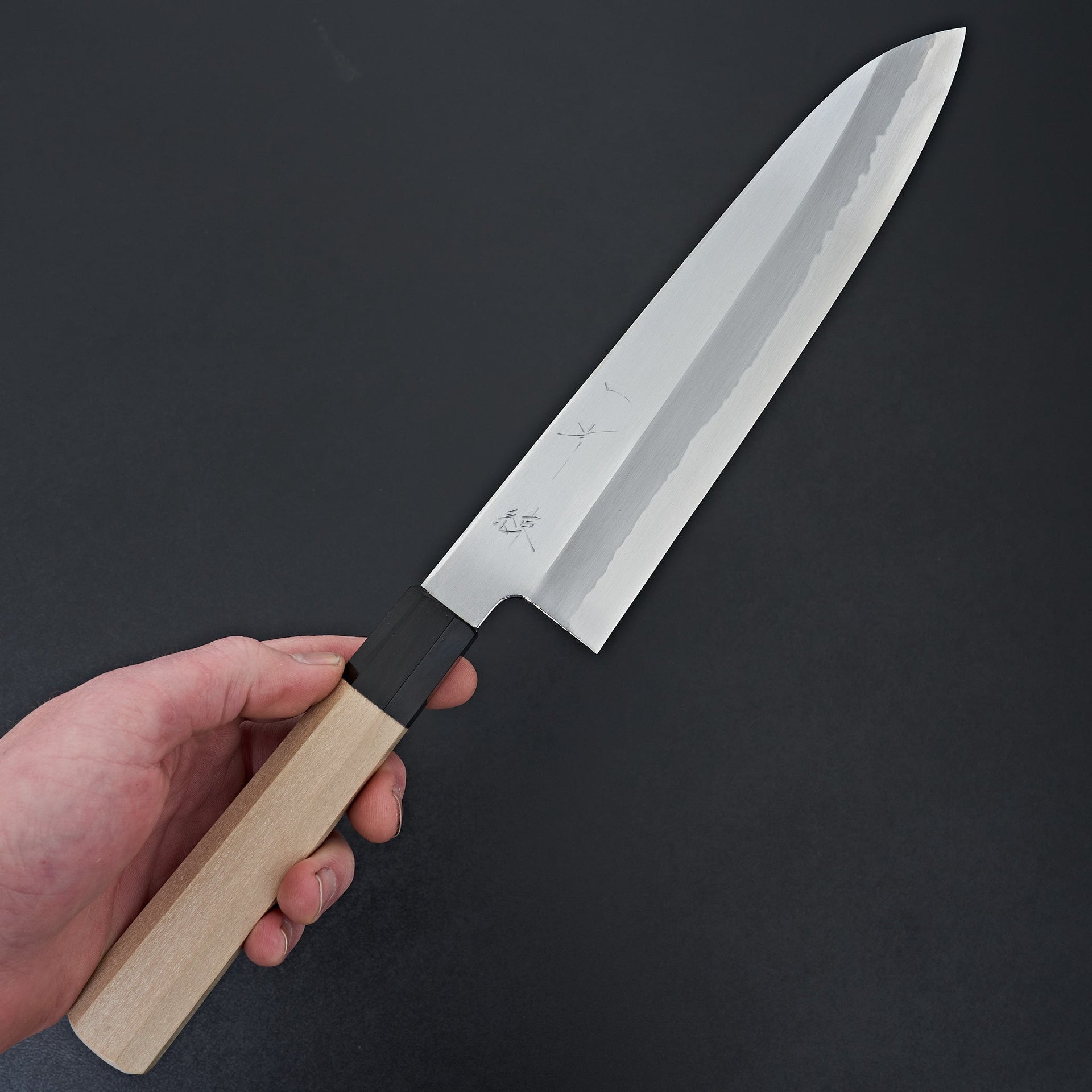 Hitohira Gorobei Ren White #2 Gyuto 240mm Ho Wood Handle-Knife-Hitohira-Carbon Knife Co