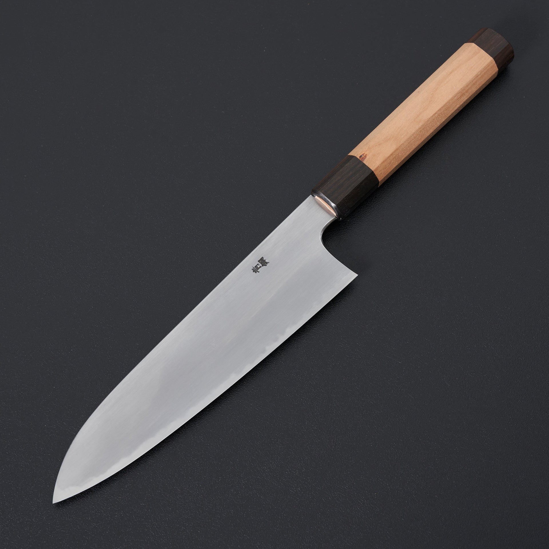 Hitohira Gorobei Rikichi Blue #2 Kasumi Gyuto 210mm Cherry Wood Handle-Knife-Hitohira-Carbon Knife Co
