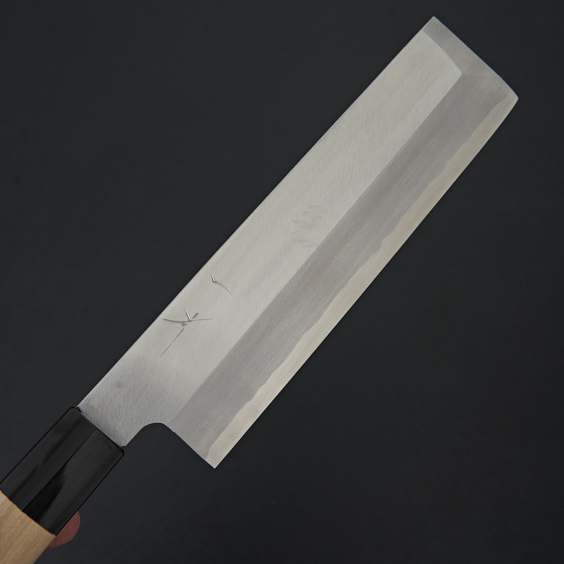 Hitohira Gorobei White #3 Usuba 195mm Ho Wood Handle-Knife-Hitohira-Carbon Knife Co